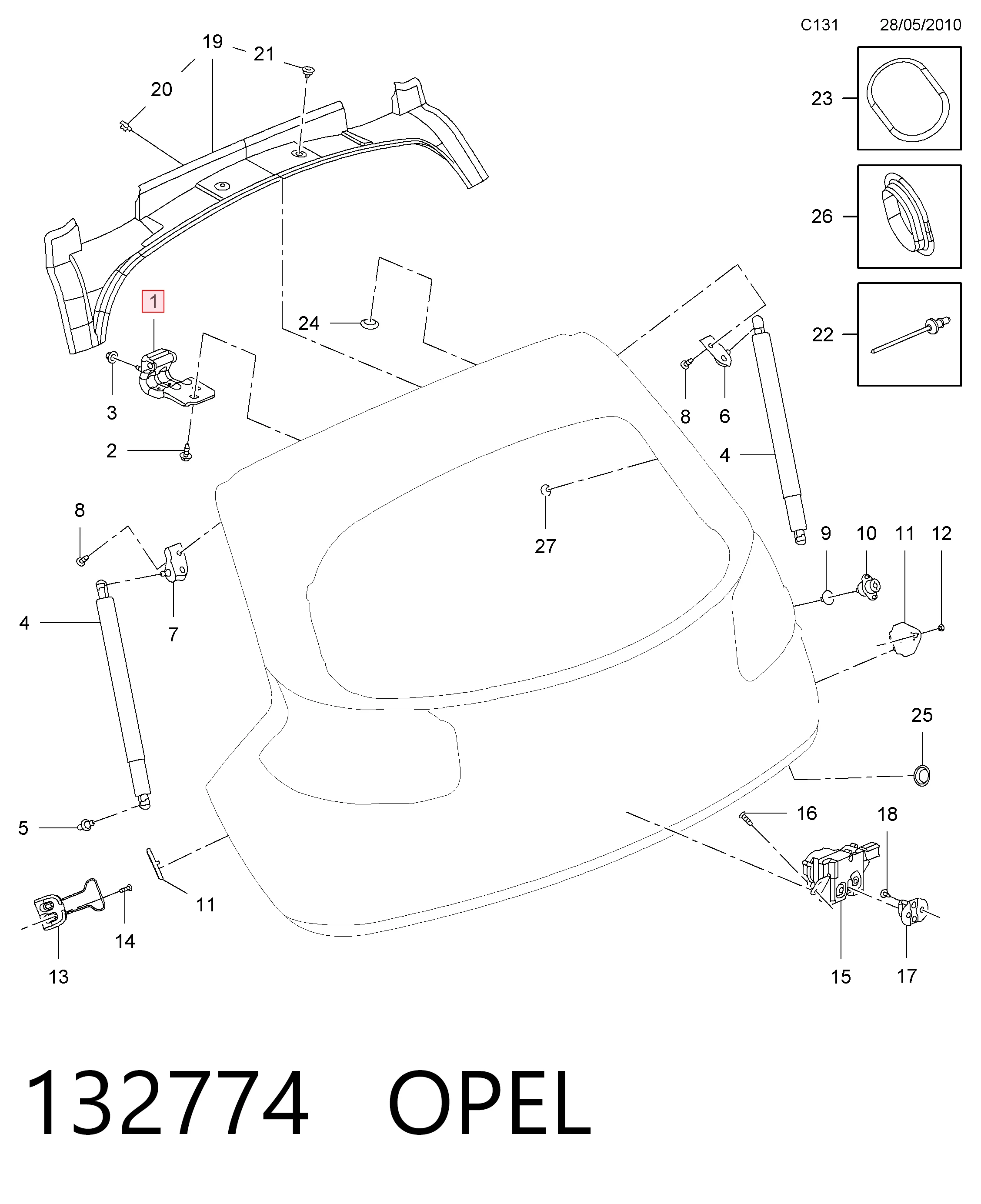  Peugeot/Citroen 13247935 ціна, від 11.25 USD
