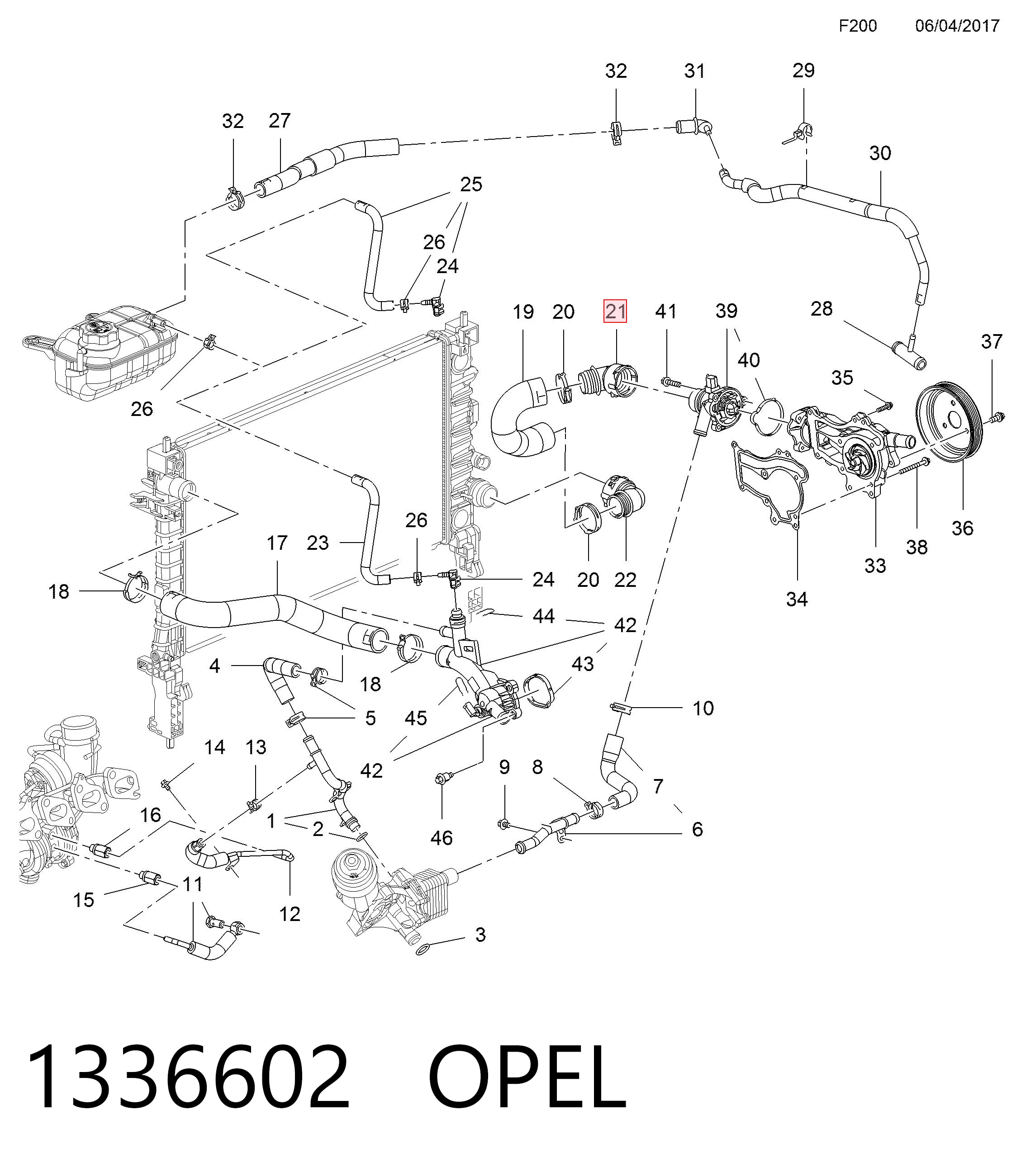 95493441 Opel 