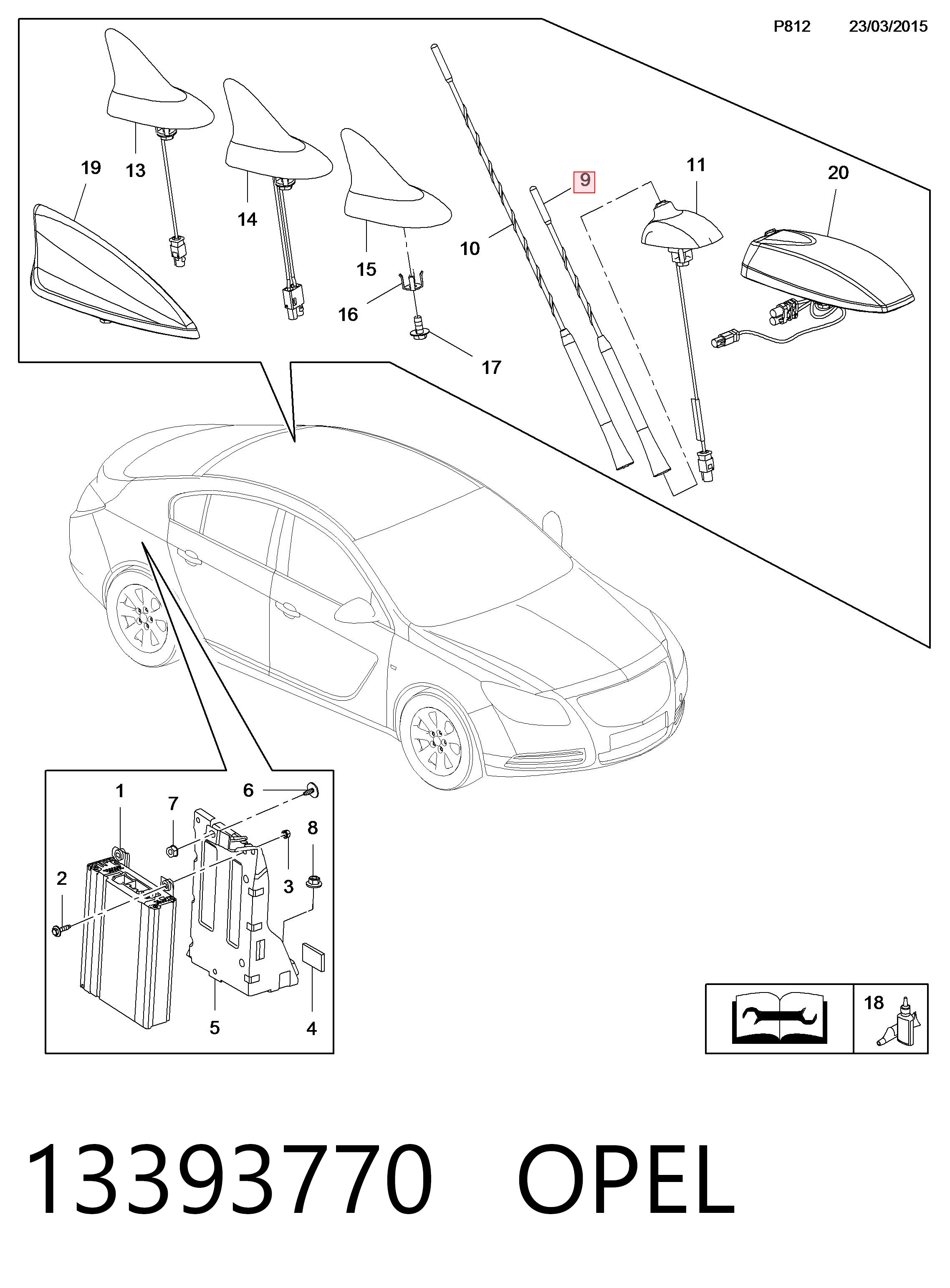 13393770 Opel 