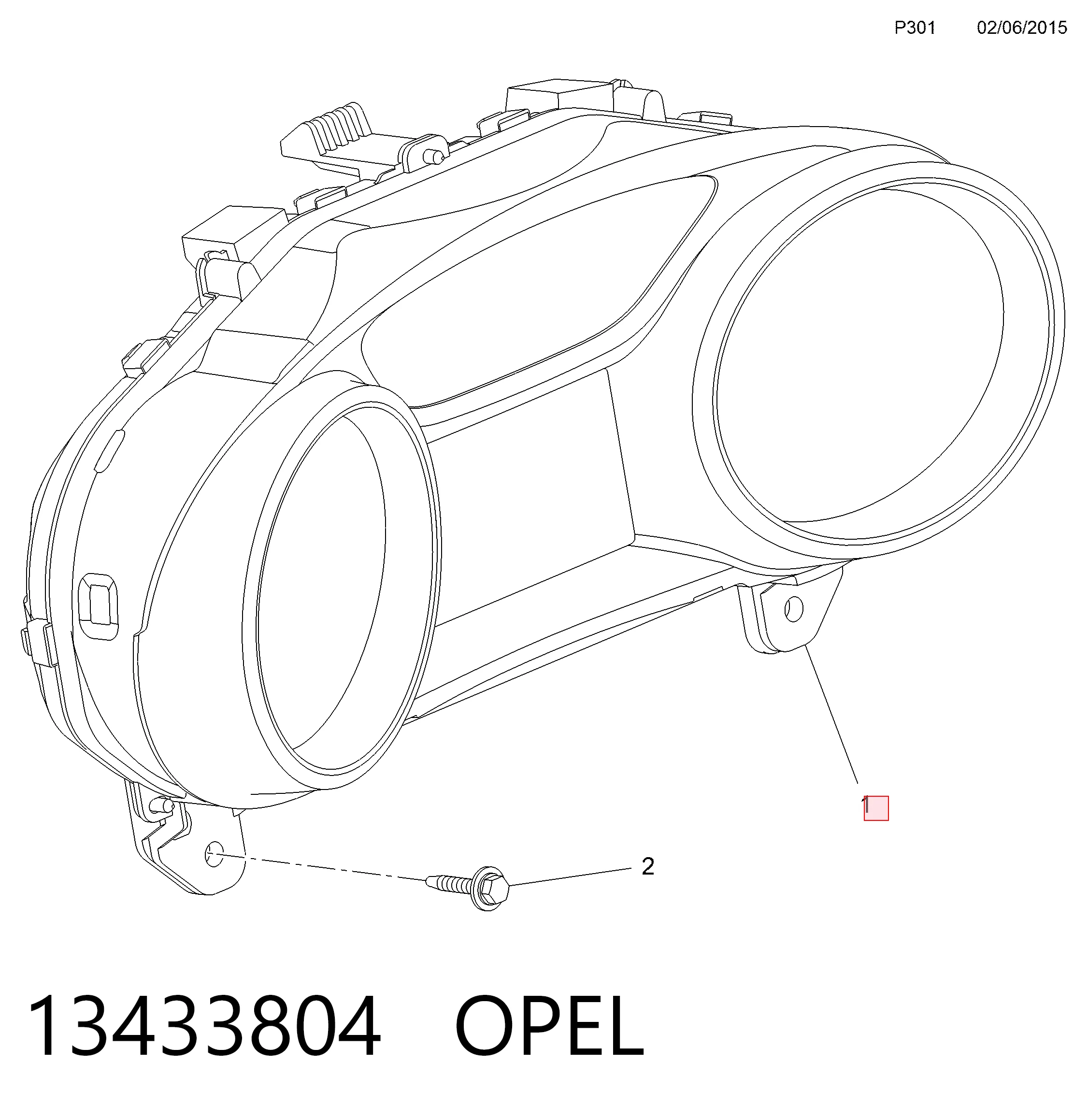 щиток приладу General Motors 13374960 ціна, від 28.12 USD