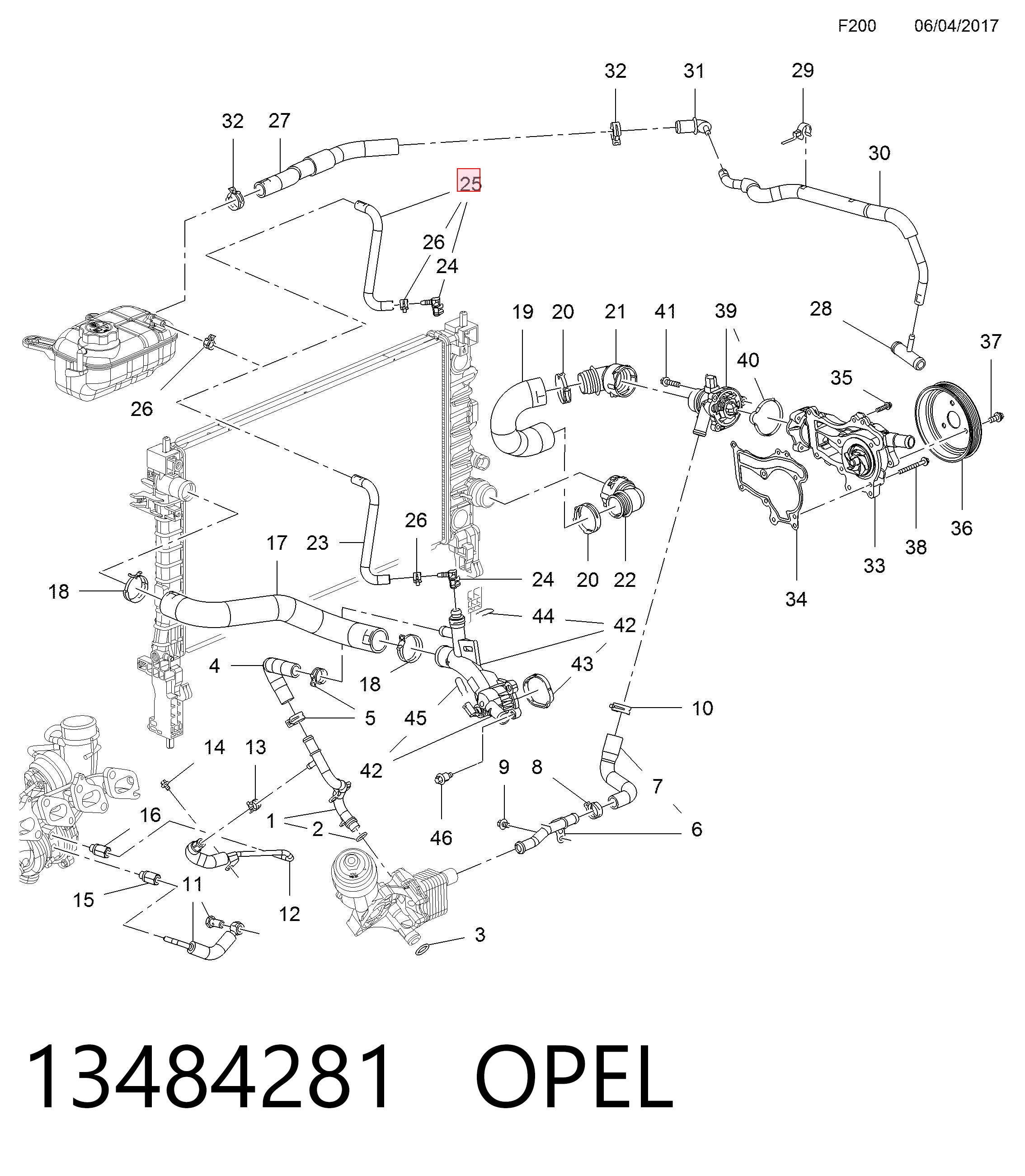 13484281 Opel 