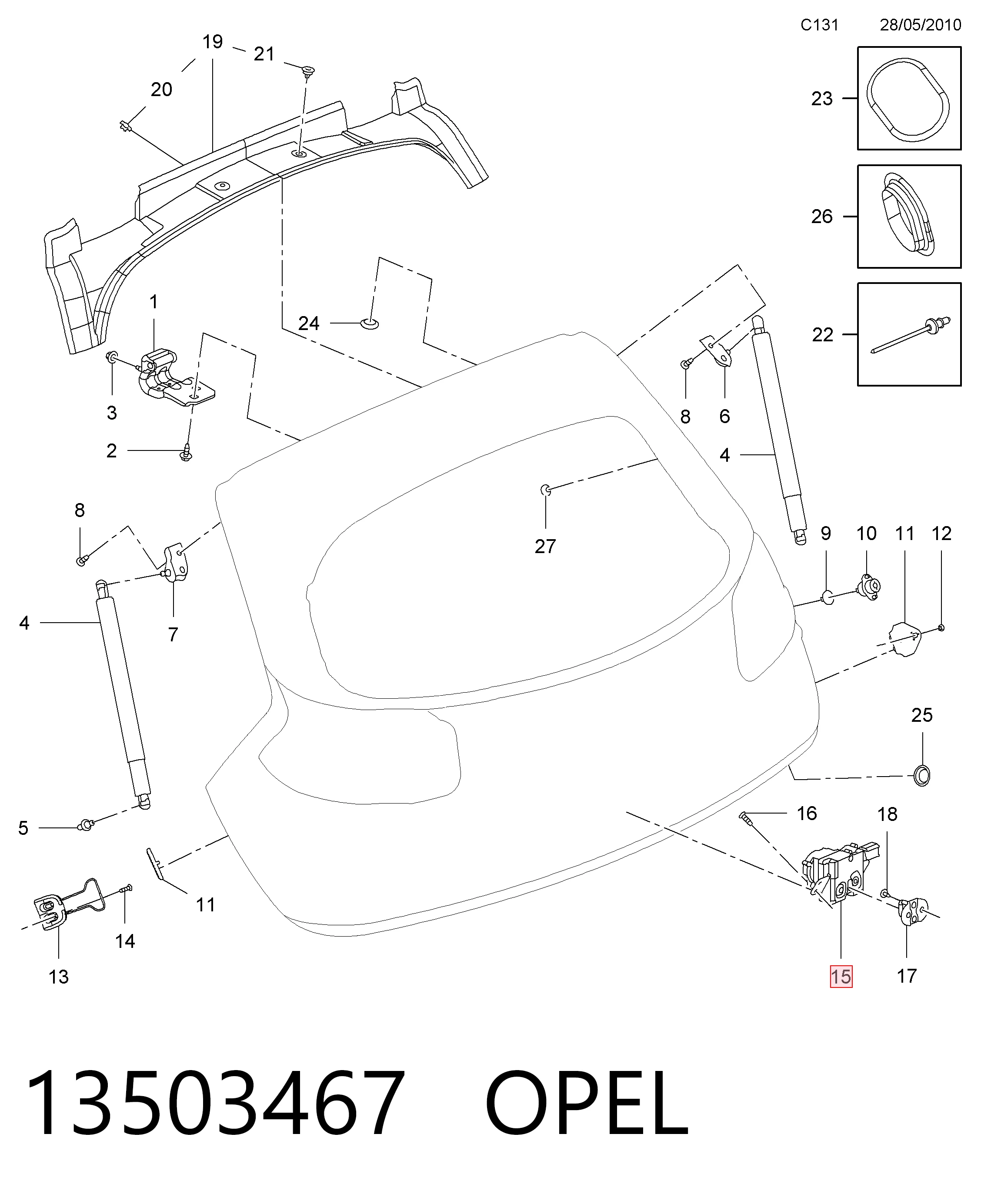 13503467 Opel 