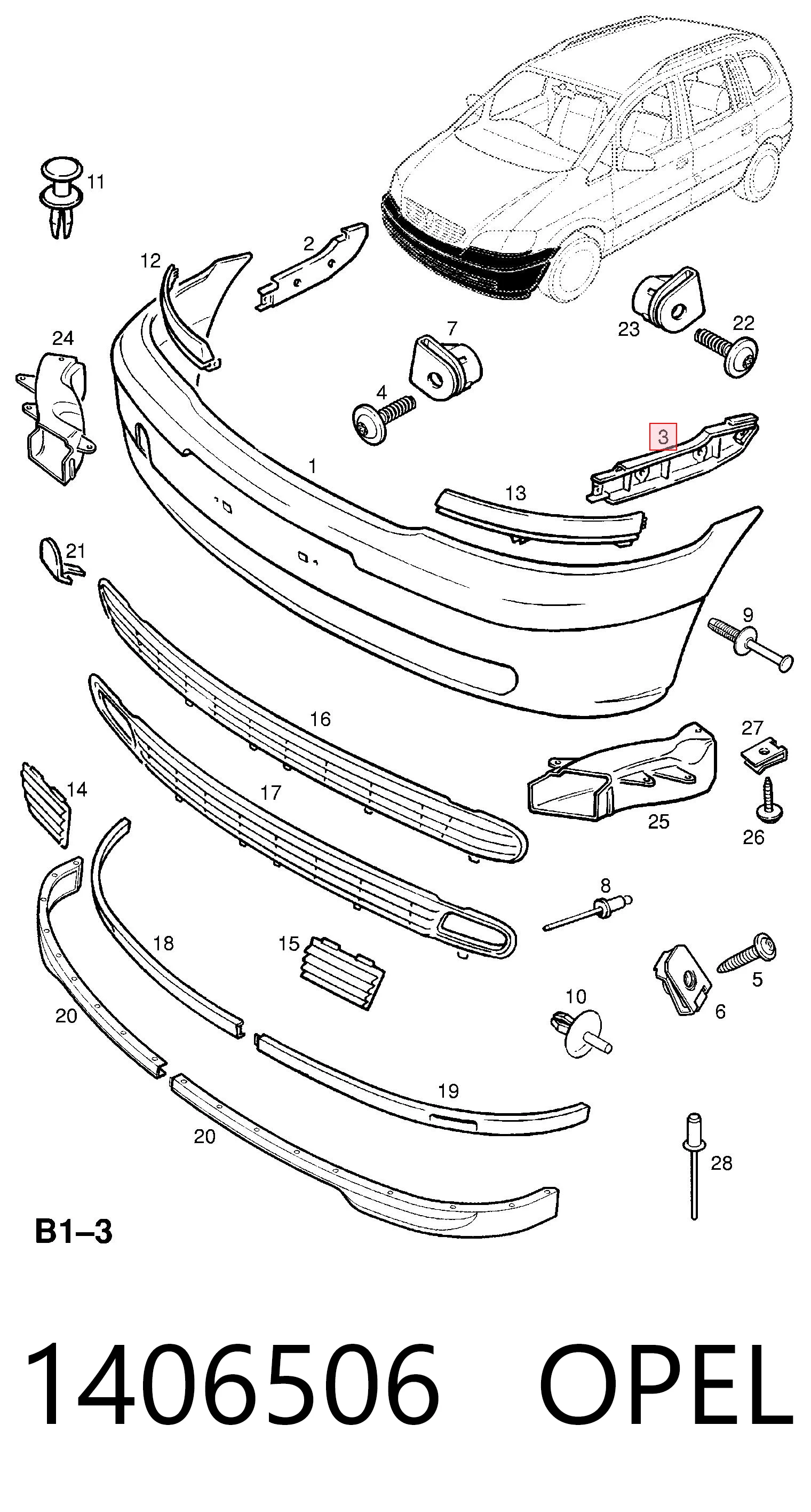 1406506 Opel