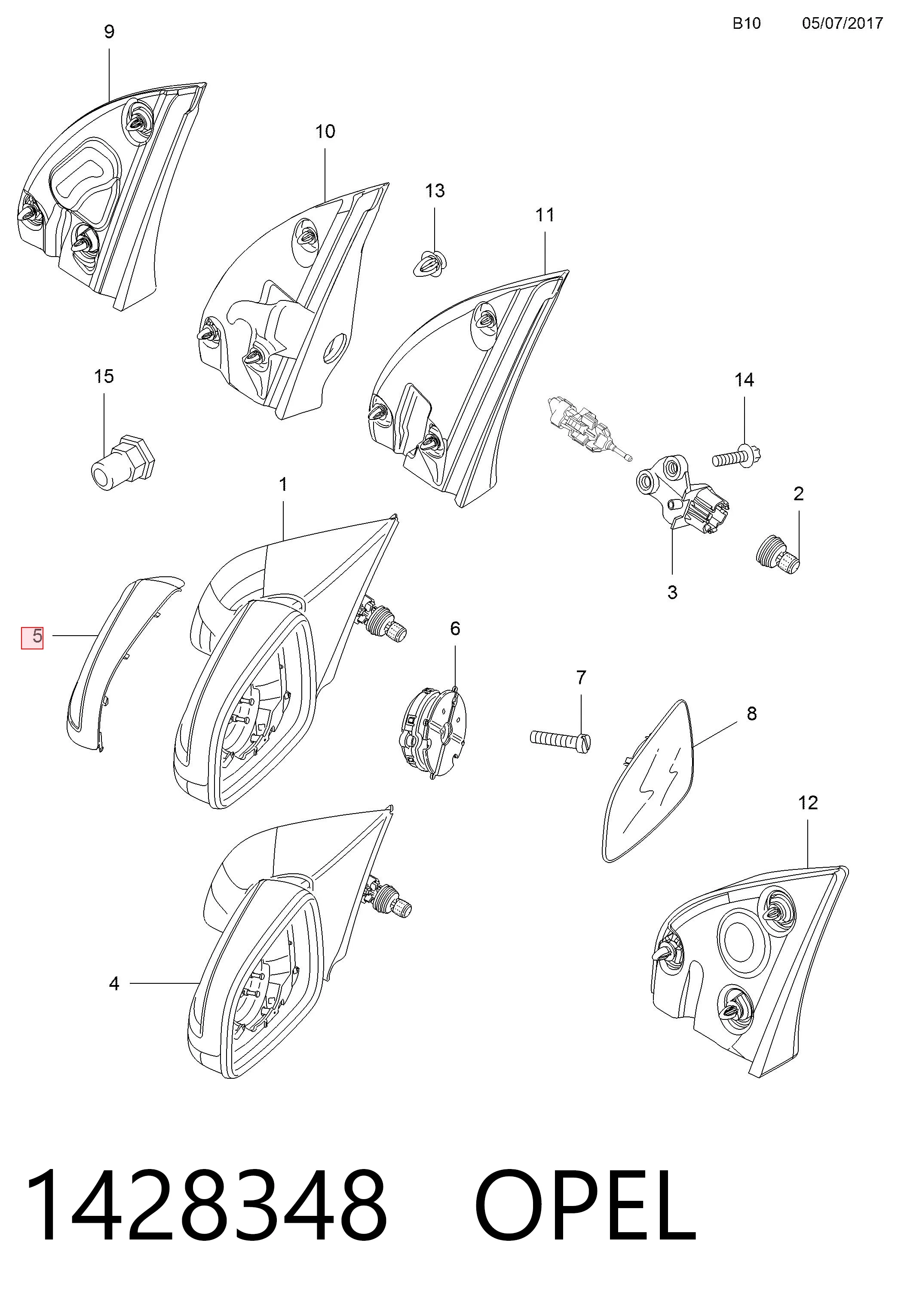  13300591 Opel