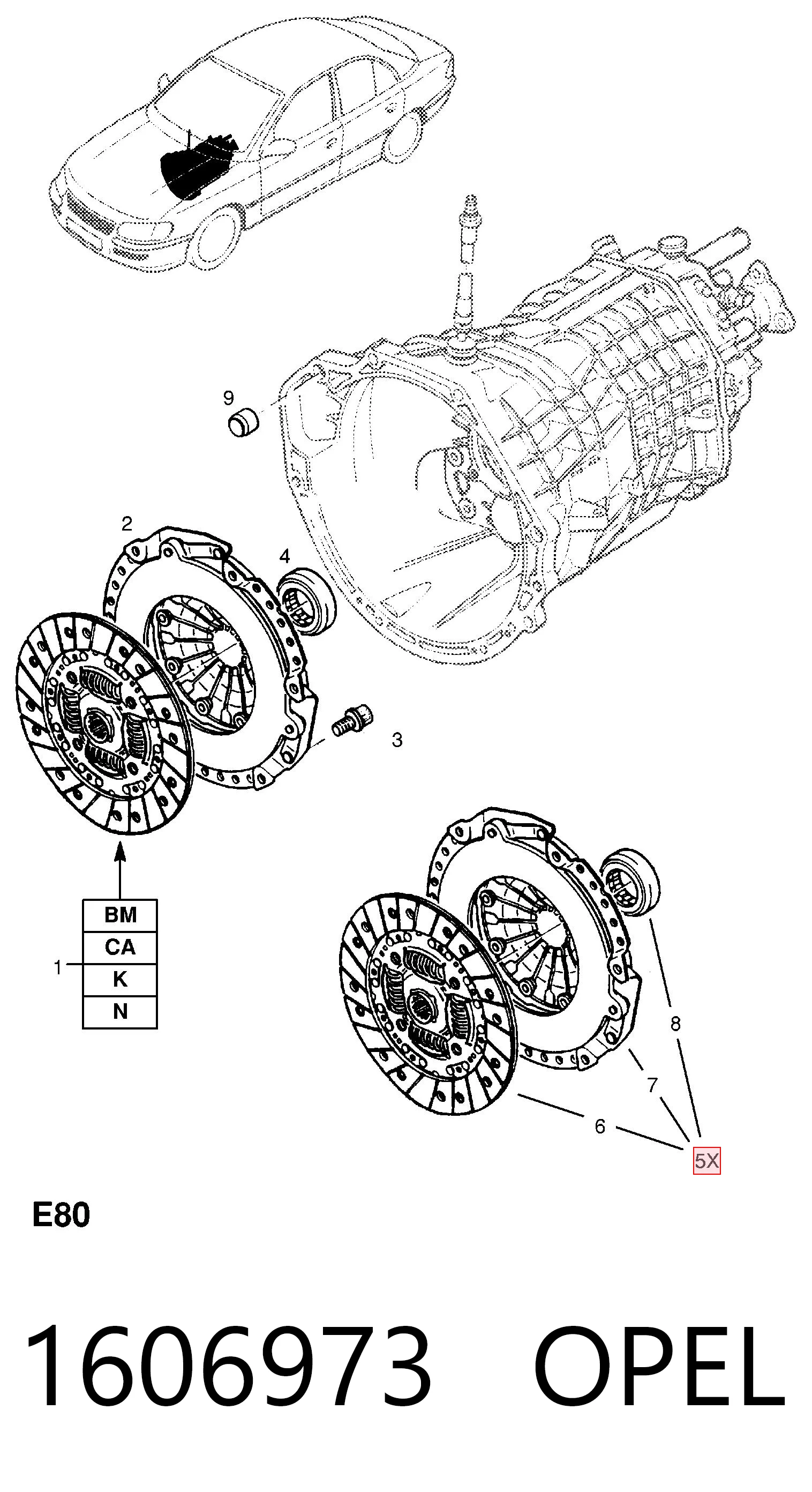 3000951060 Sachs Зчеплення в зборі
