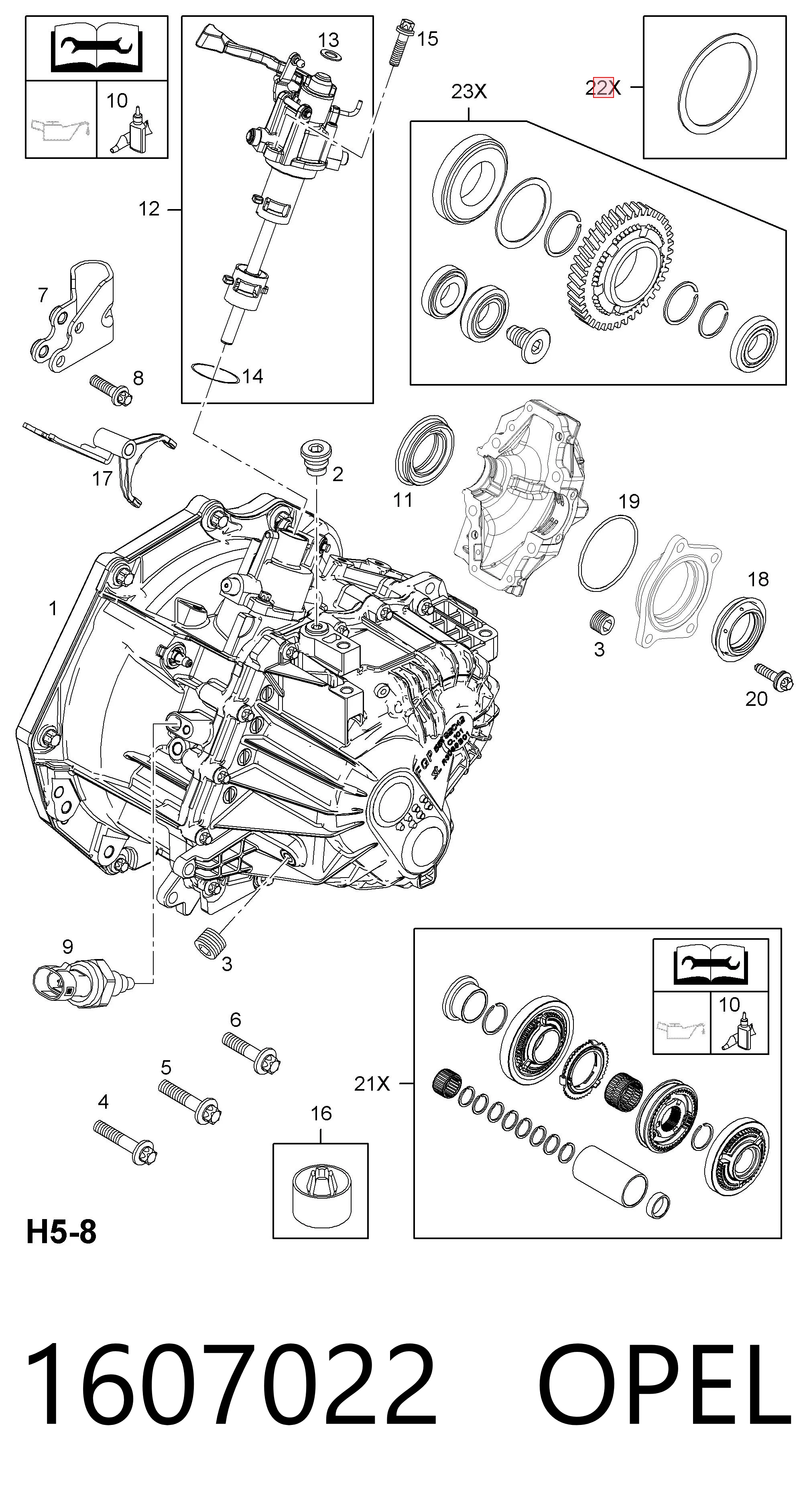 Купити 55580330 Opel 