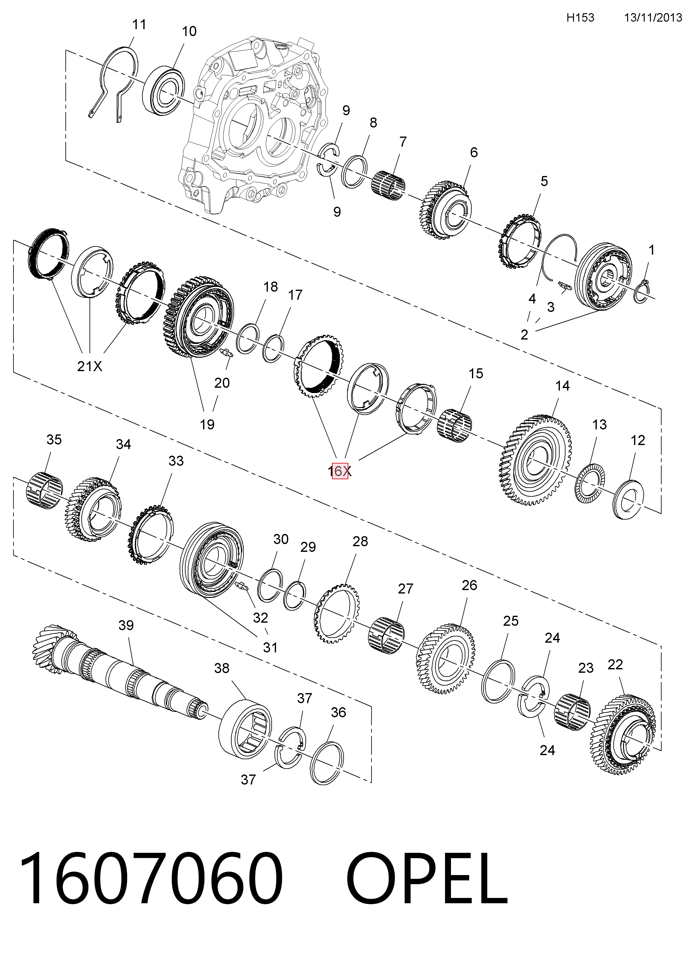  Opel 25184557 ціна, від 61.86 USD
