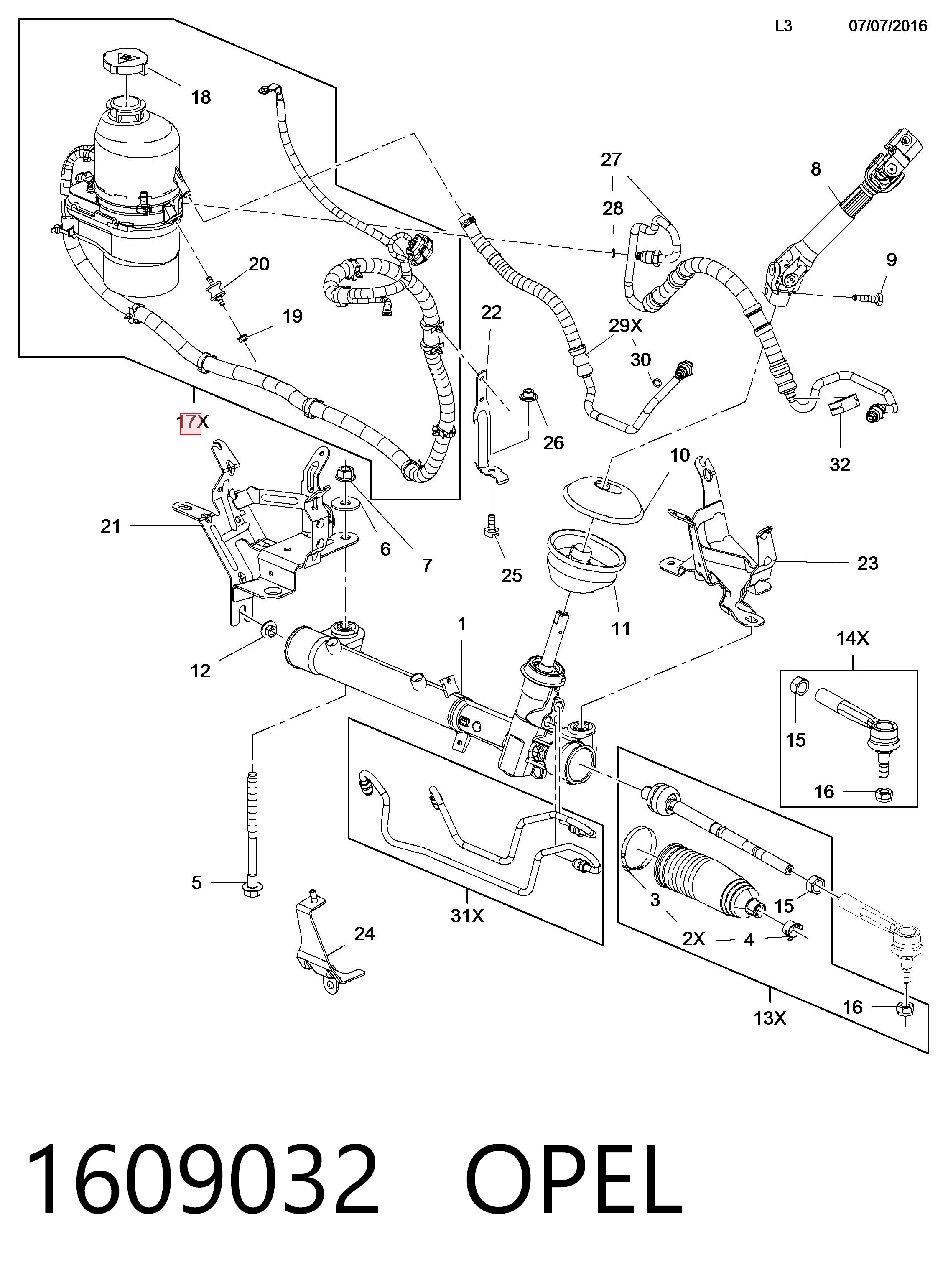 Купити G3011 Motorherz Насос гідравліки