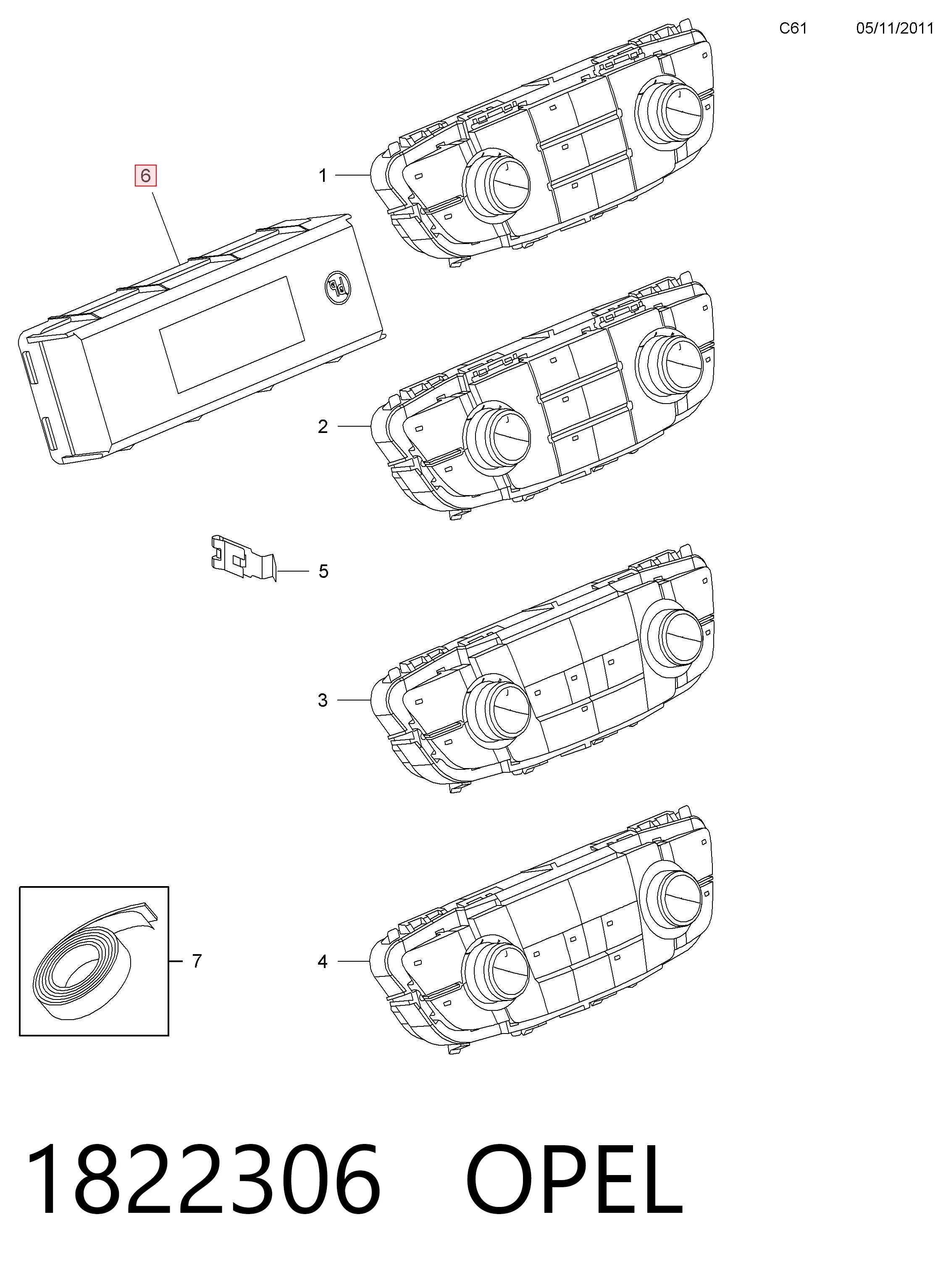 13582900 Opel 