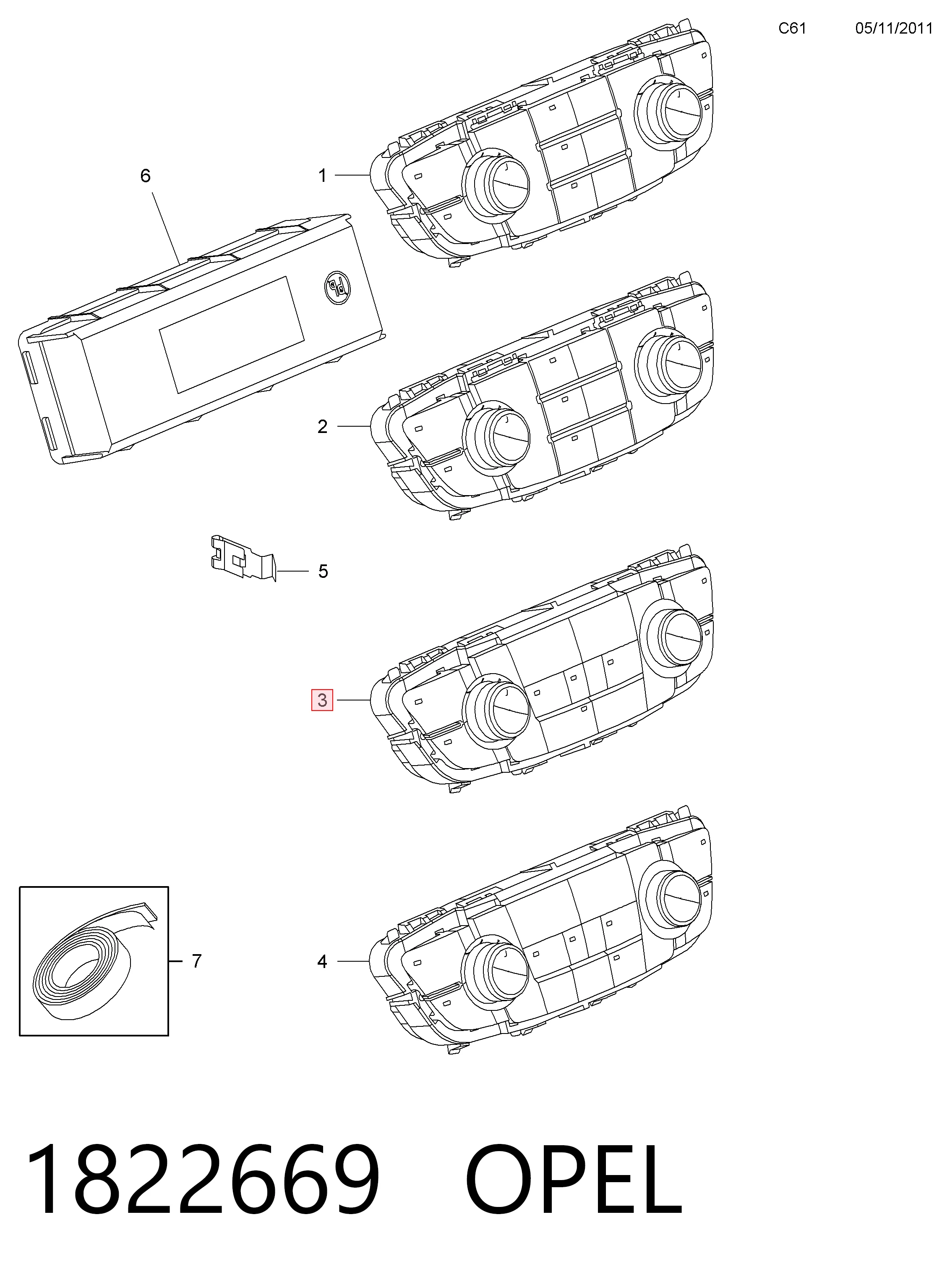 Регулятор вентилятора обігрівача Opel Insignia A седан (G09) (2008 - 2017) ціна, від 22.24 USD