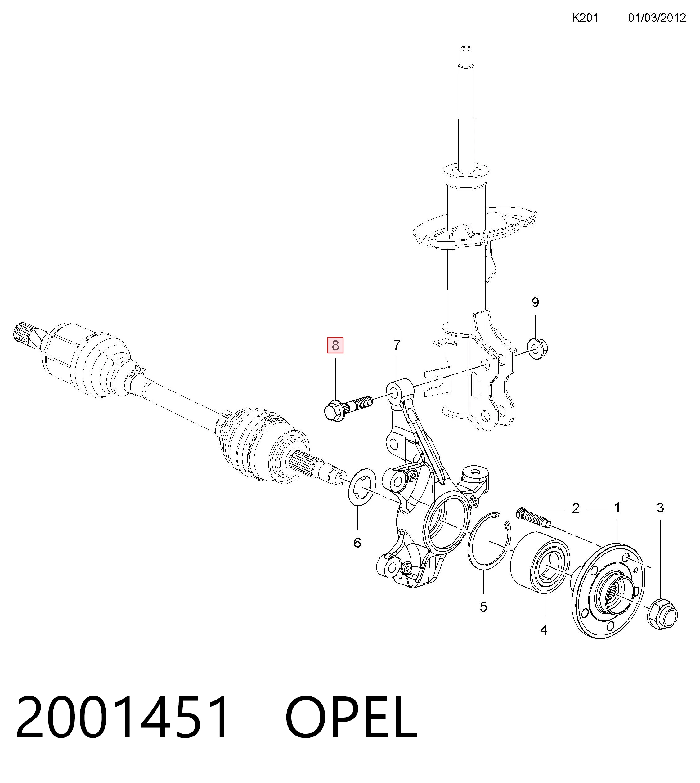 11546535 Opel 