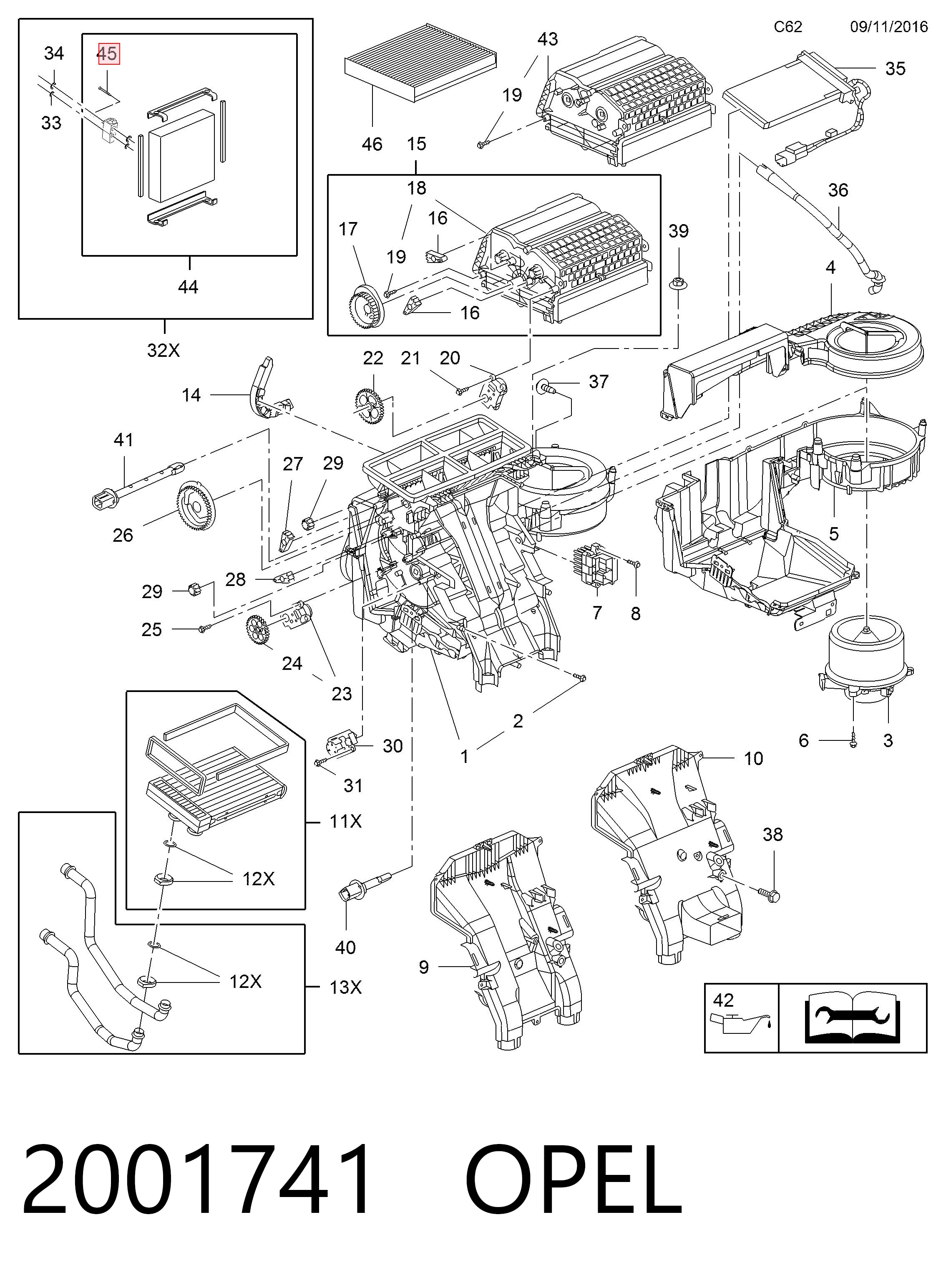 13263309 Opel 
