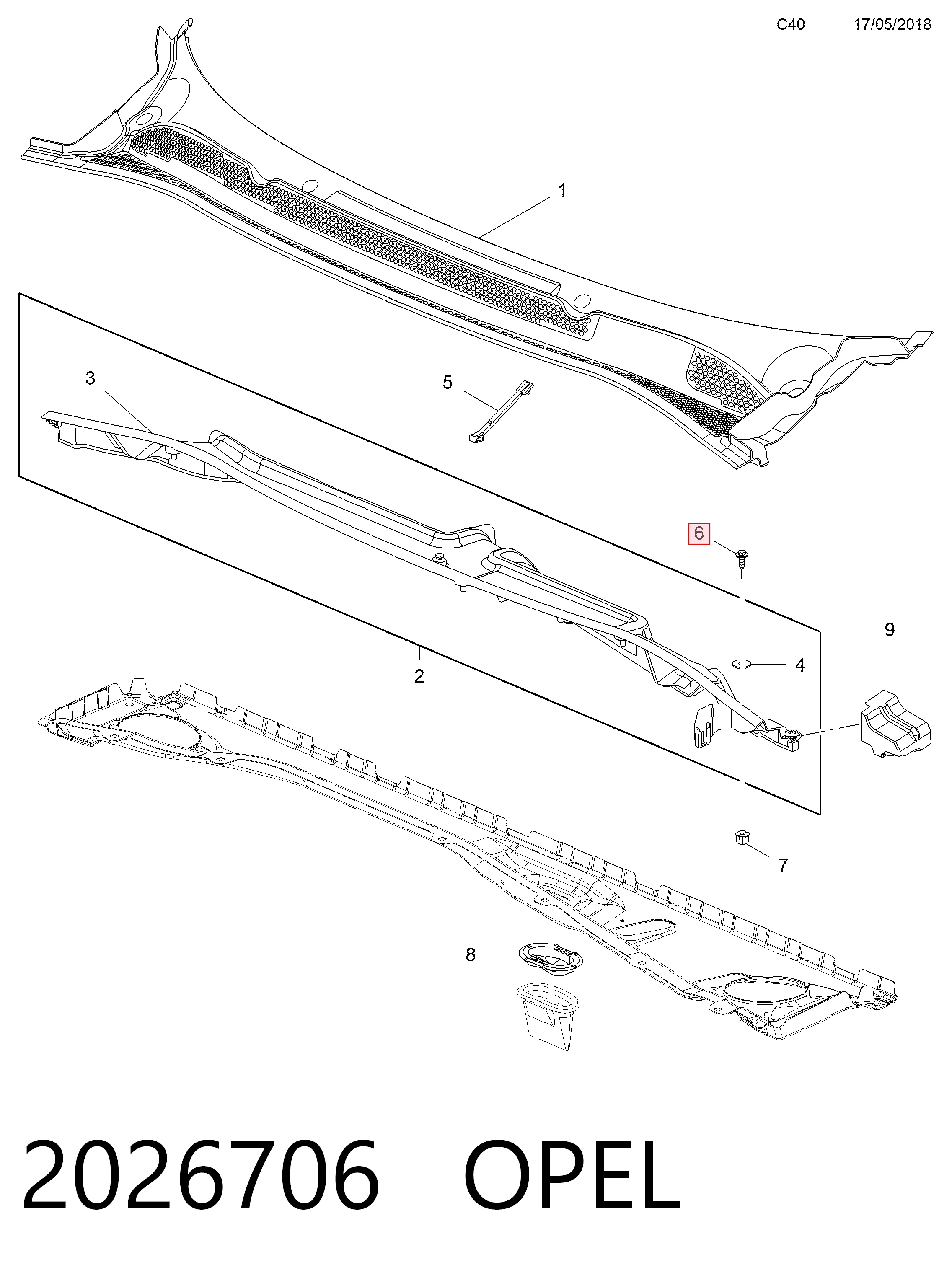 Купити 2026706 Ford 