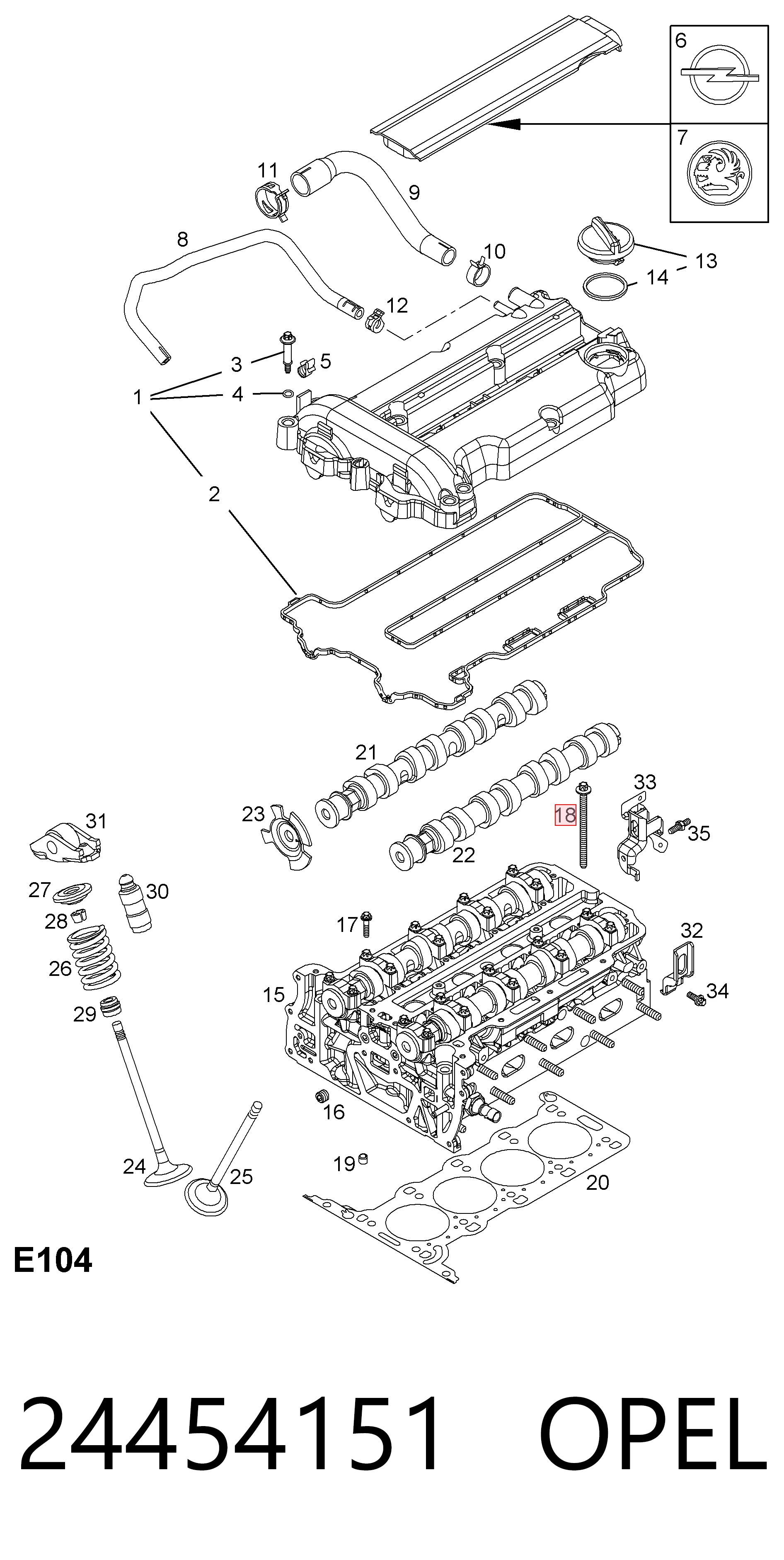 Болт головки блока циліндрів, ГБЦ Opel Agila A хетчбек (H00) (2000 - 2007) ціна, від 2.40 USD