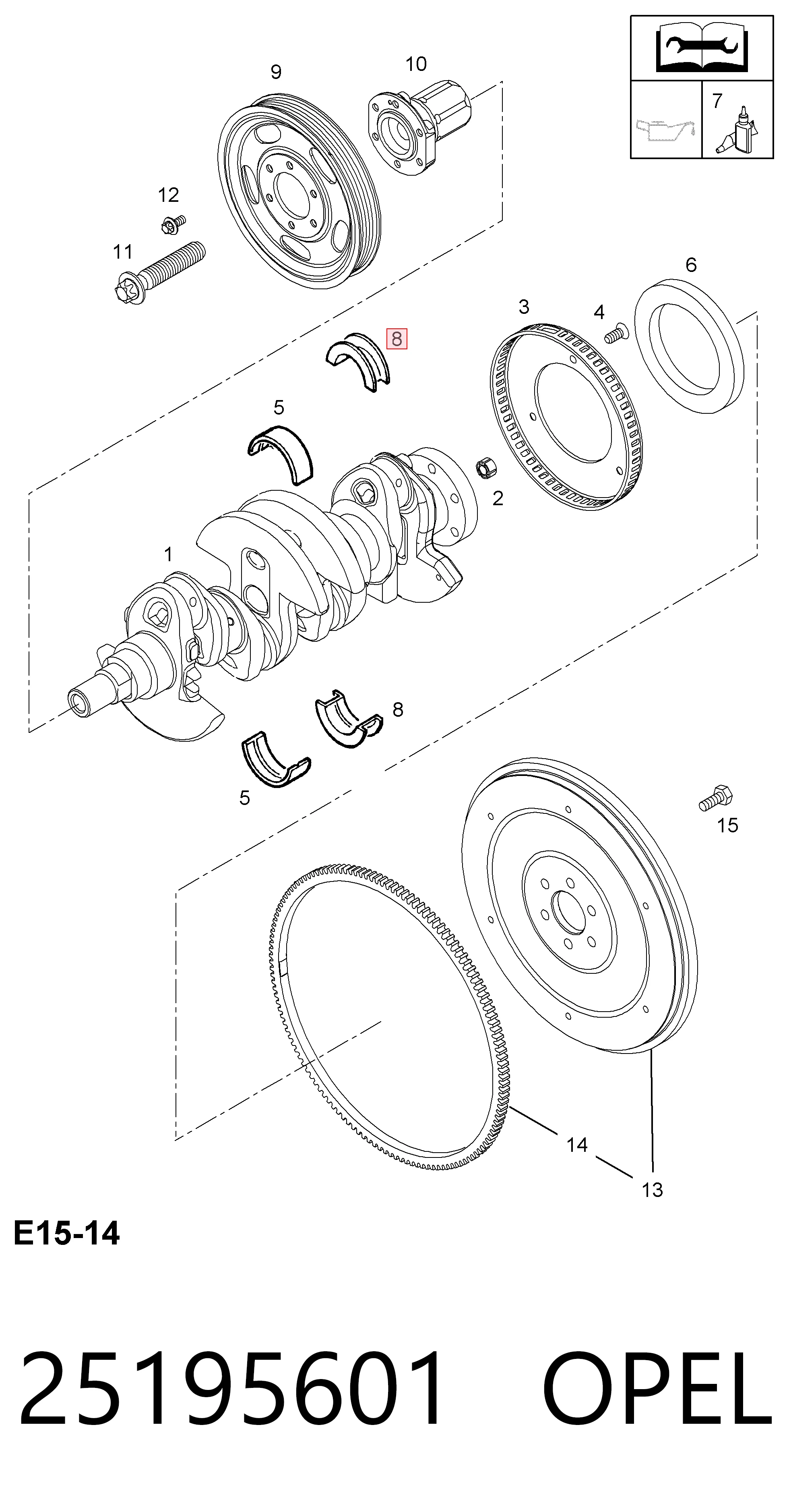  011FL21059025 Mahle Original