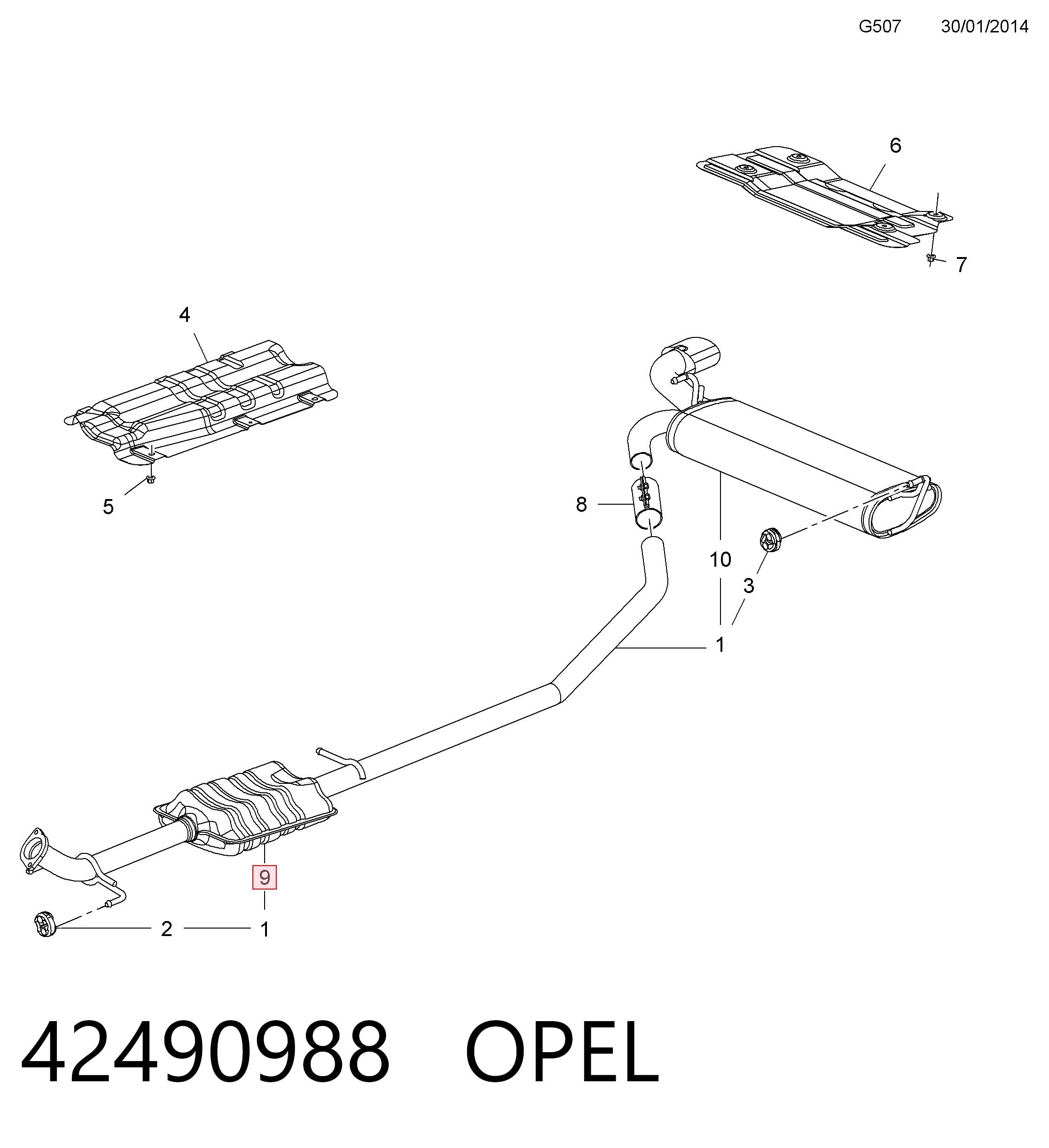  General Motors 95402897 ціна, від 106.48 USD