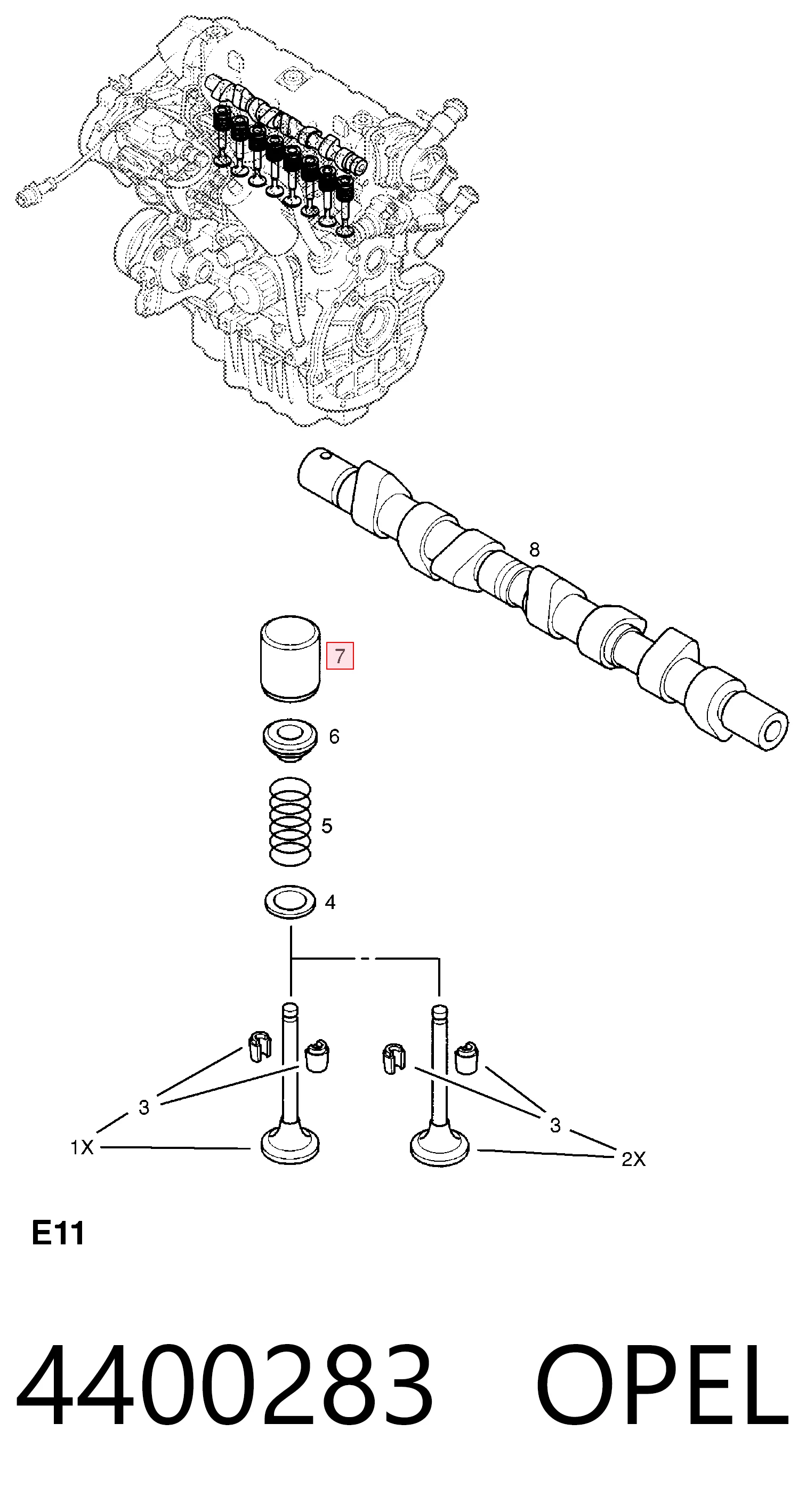 Штовхач клапана гідравлічний Nissan/Infiniti 7700102357 ціна, від 8.48 USD