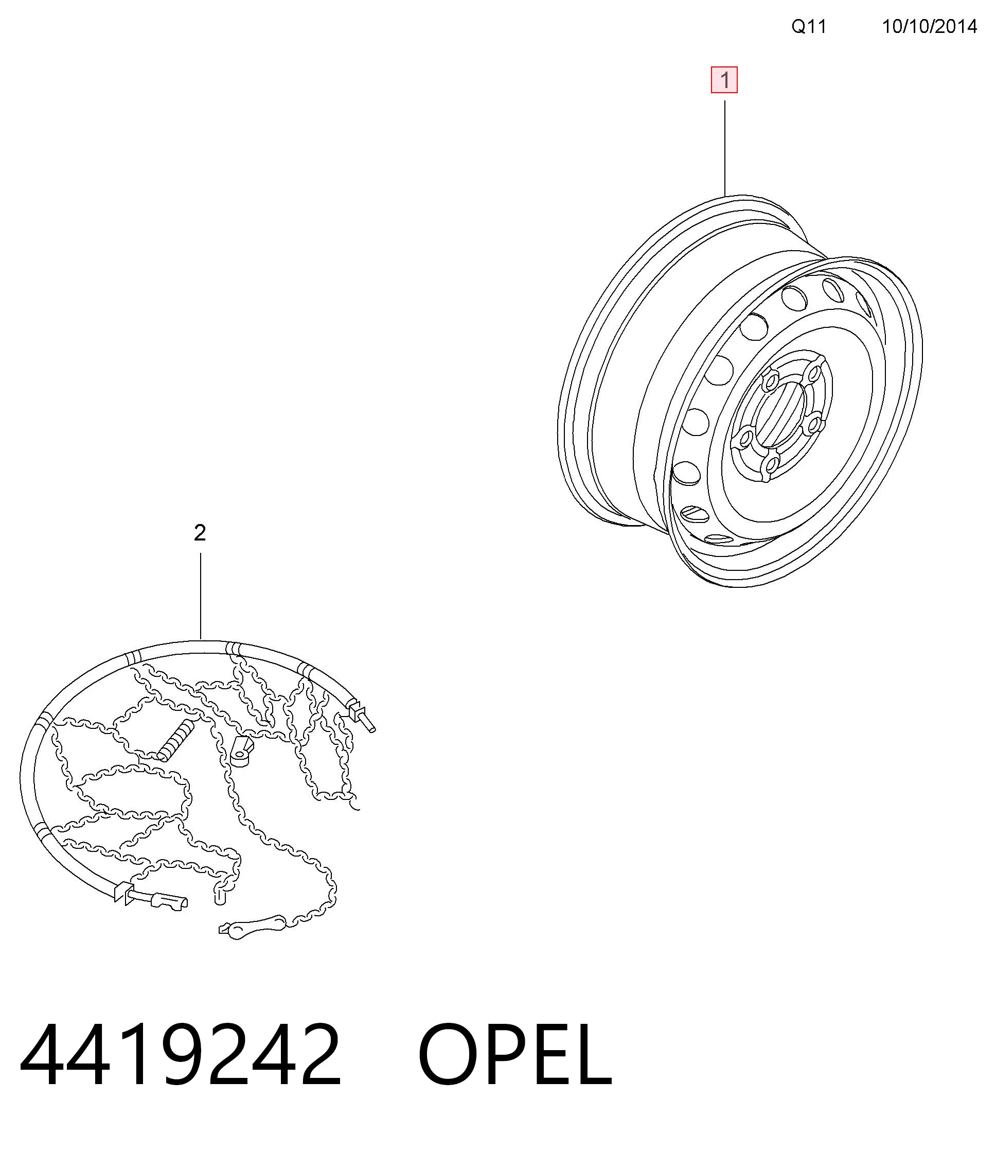 ALC9133 Alkar иски сталеві