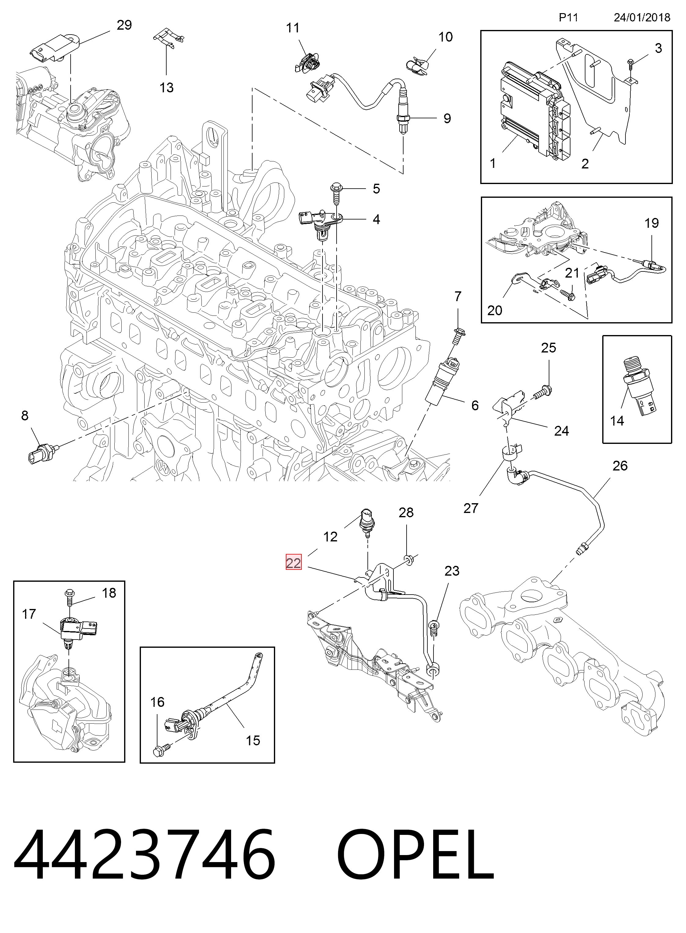 95519155 Opel 