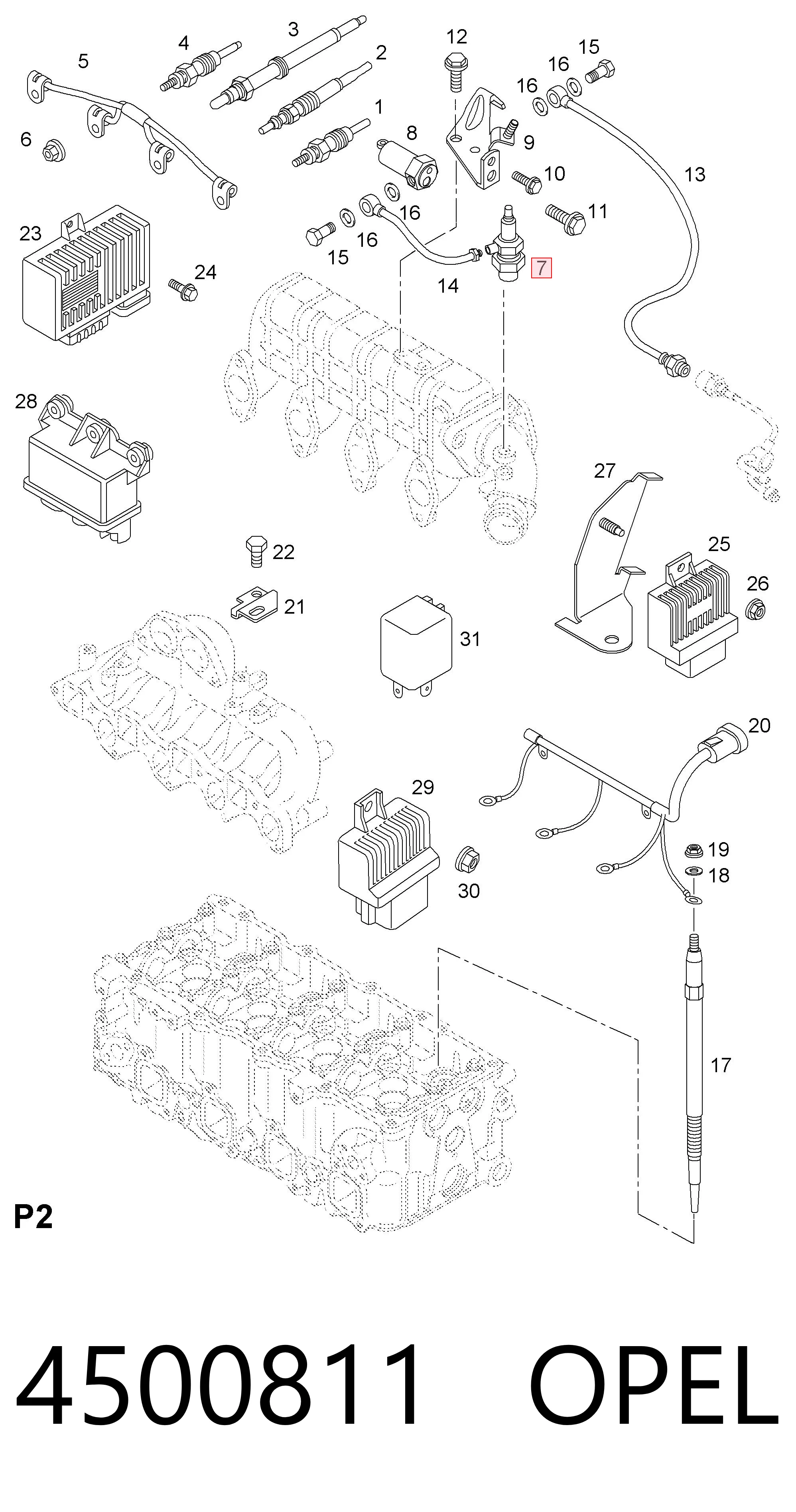 H0903 Hidria Свічки розжарювання