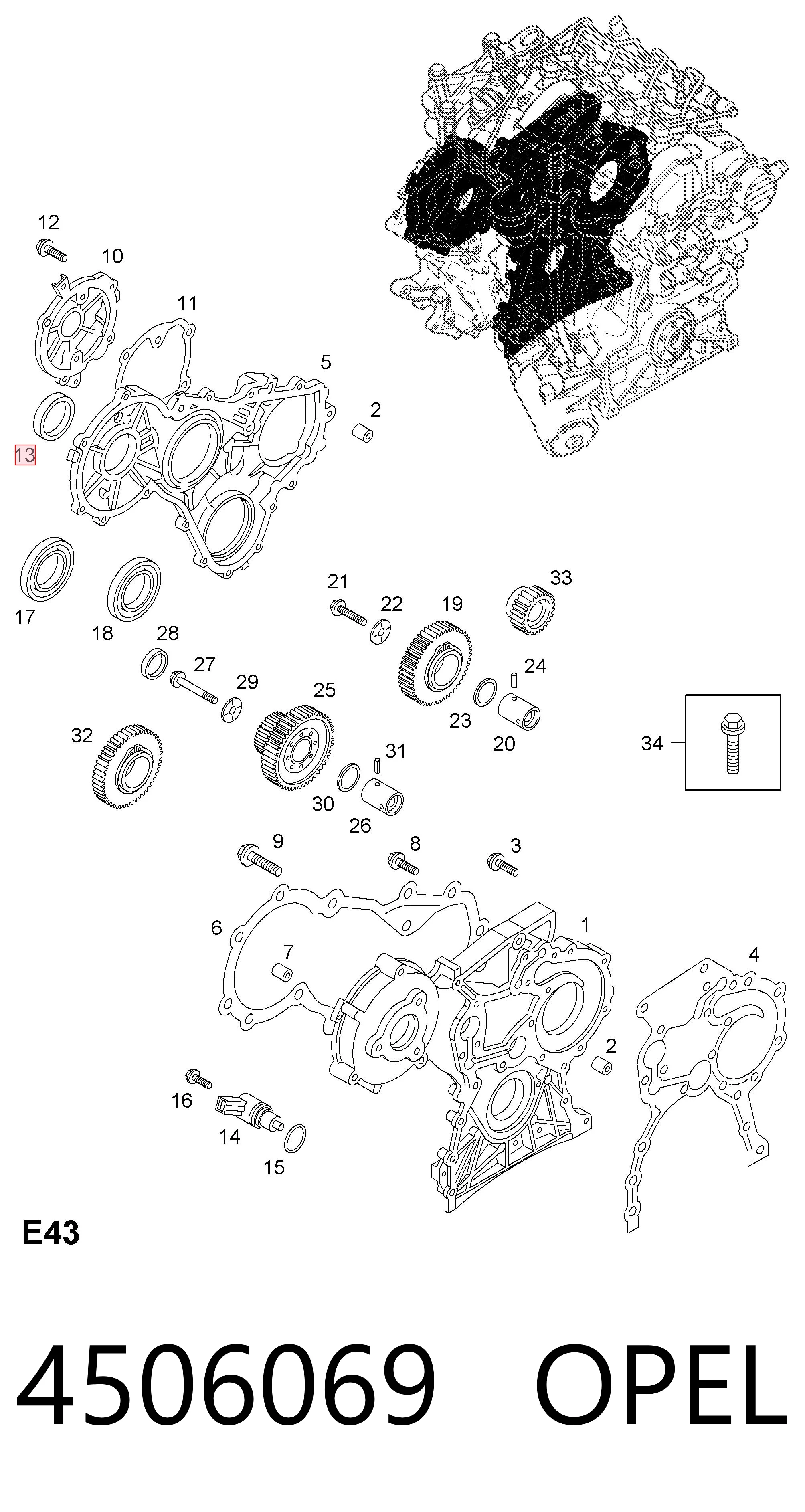 9201501 General Motors Заглушка головки блока