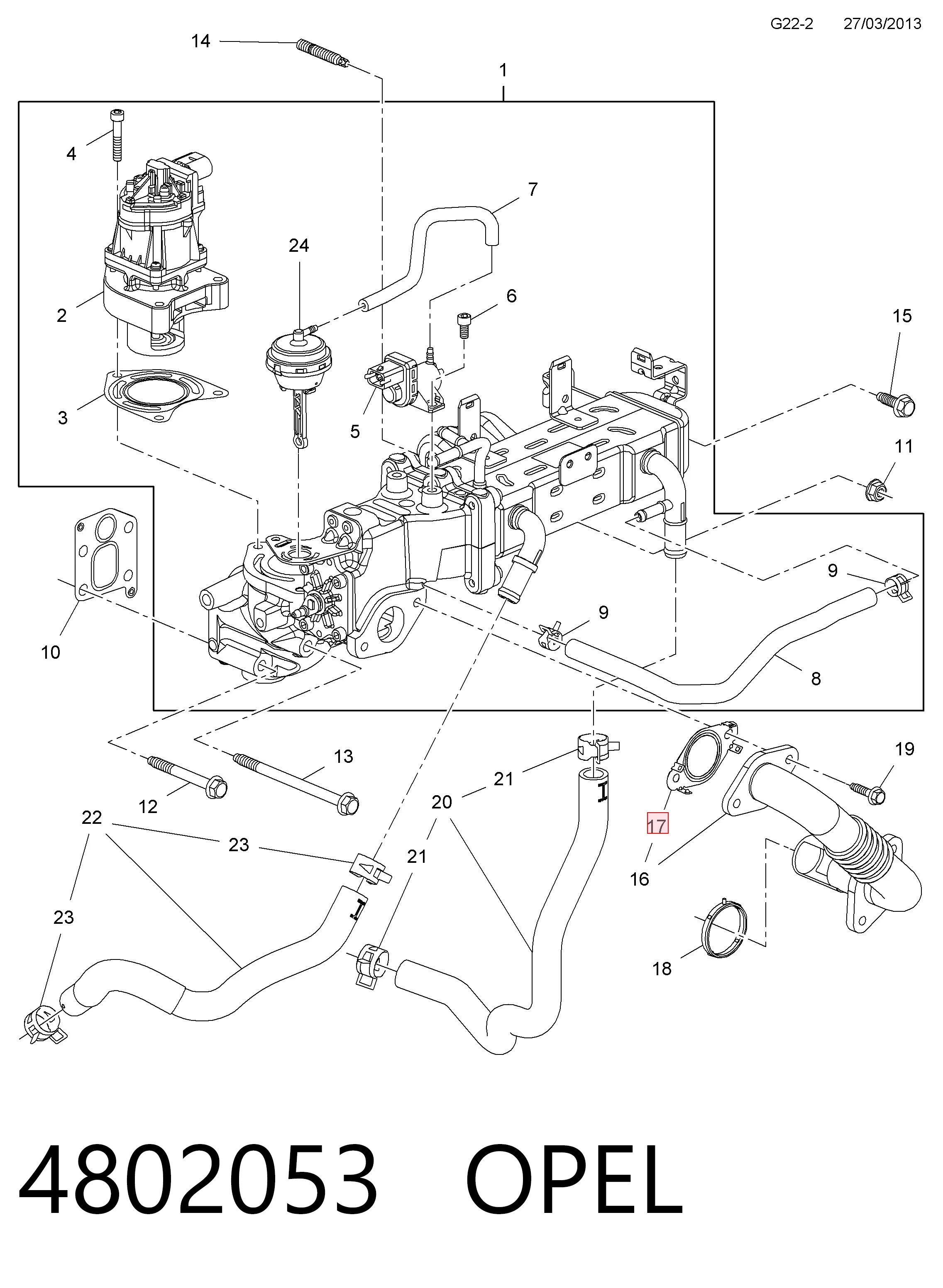 96868332 Opel 