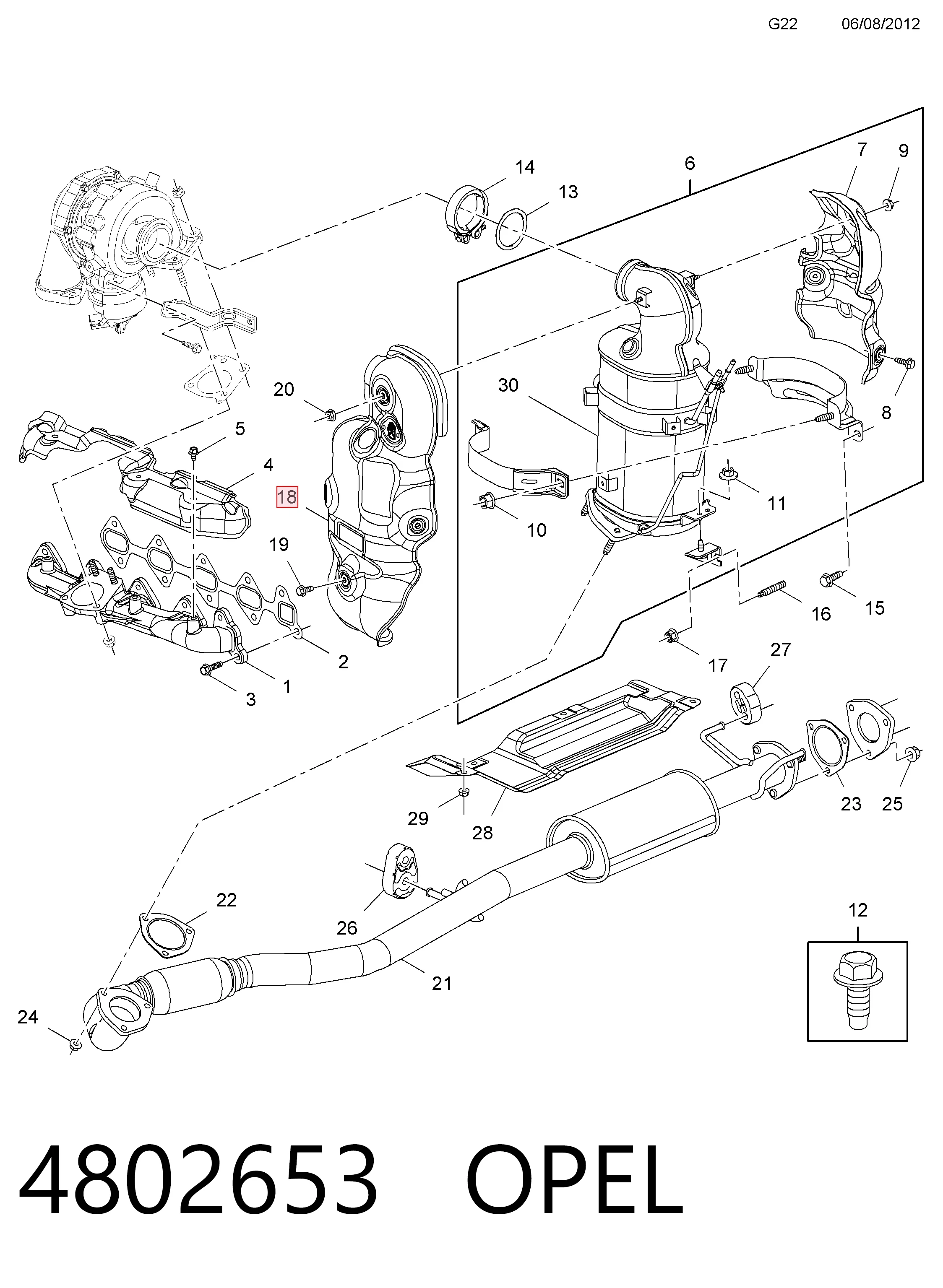 25182142 Opel 