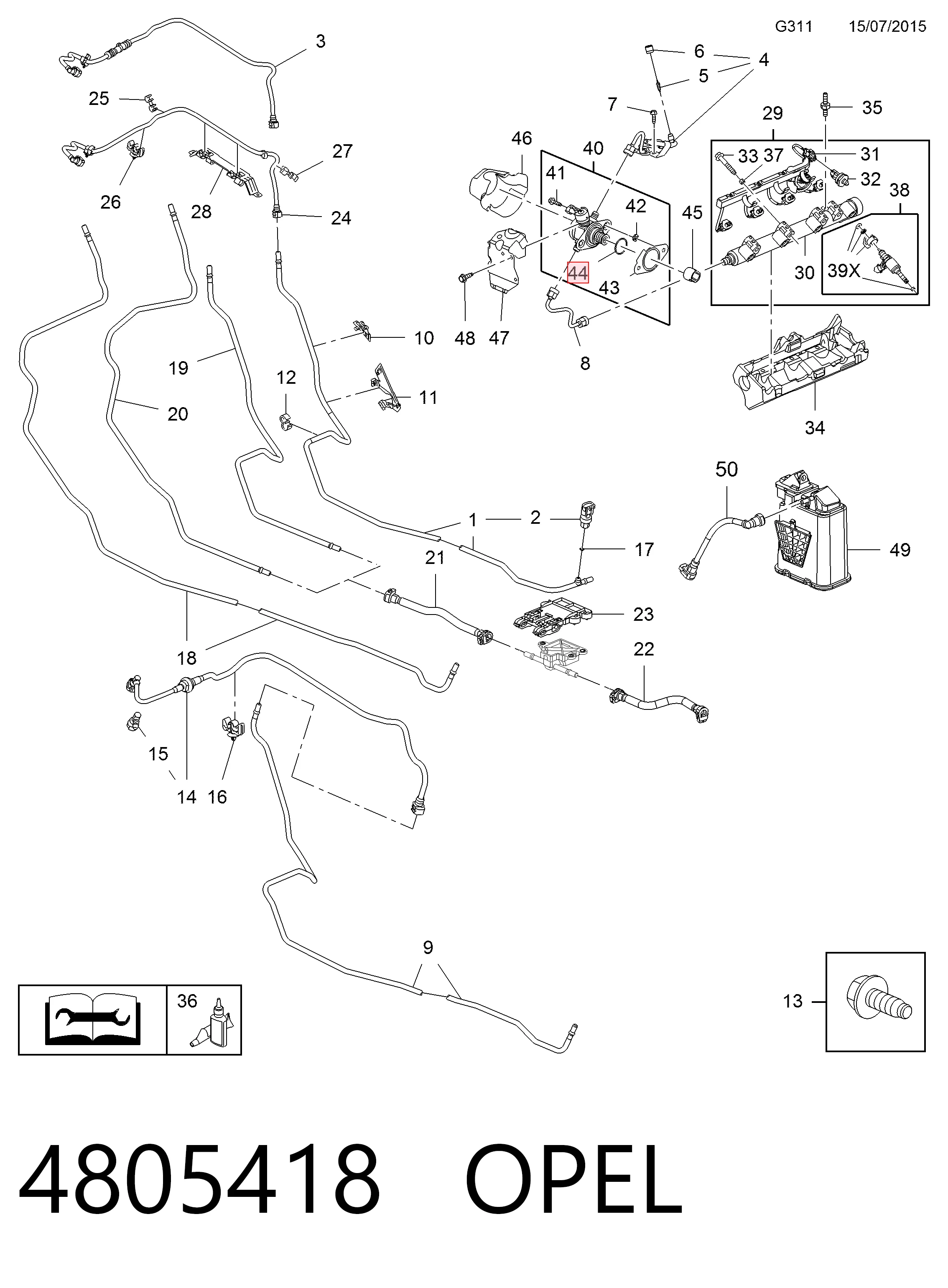 Прокладка кришки горловини, маслозаливної 2S7G9E583AA Ford