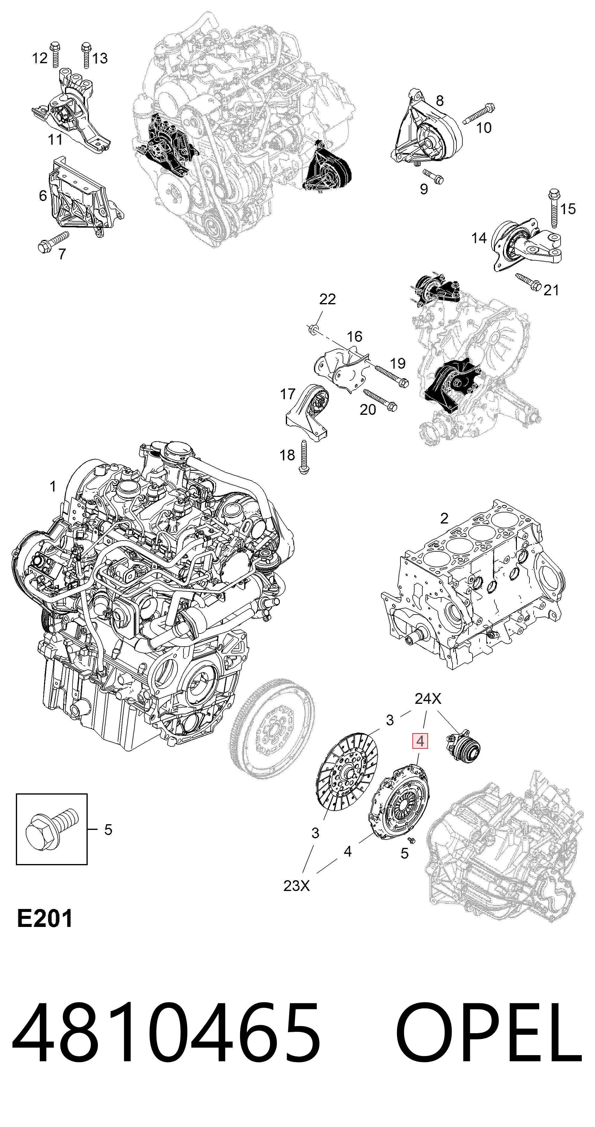 Натискний диск зчеплення на Chevrolet Captiva I C100