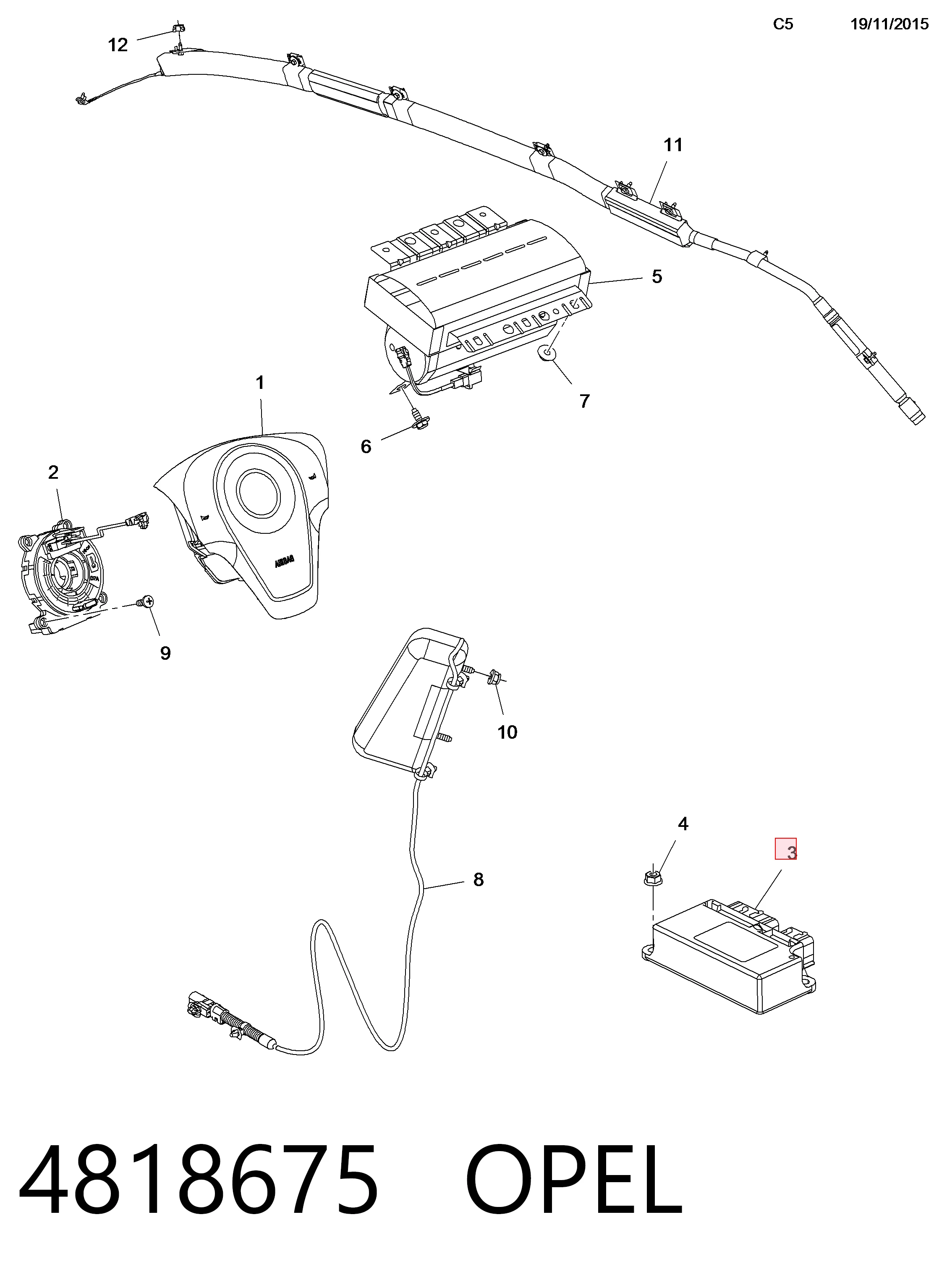 95460702 Opel 