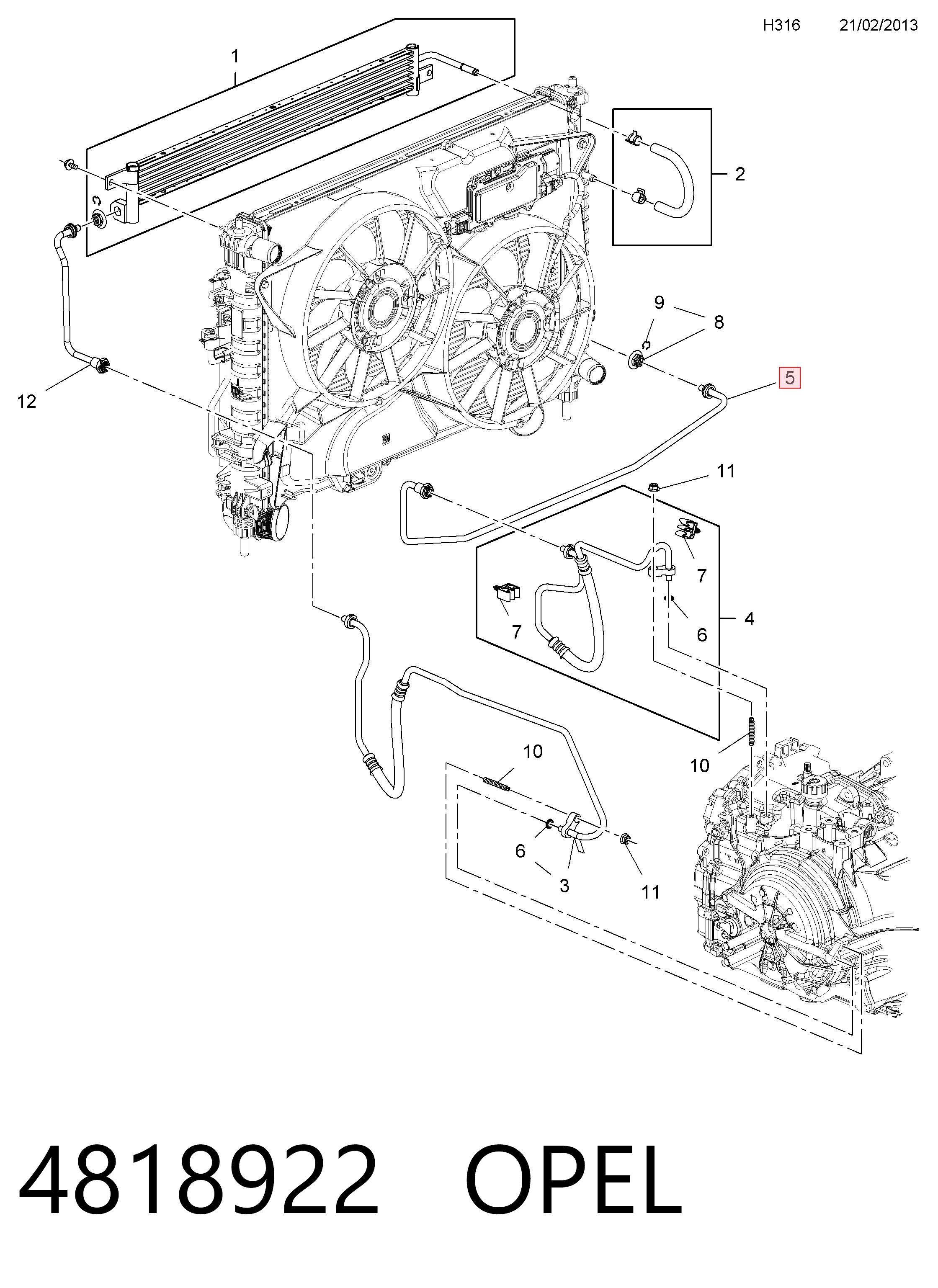 4818922 Opel