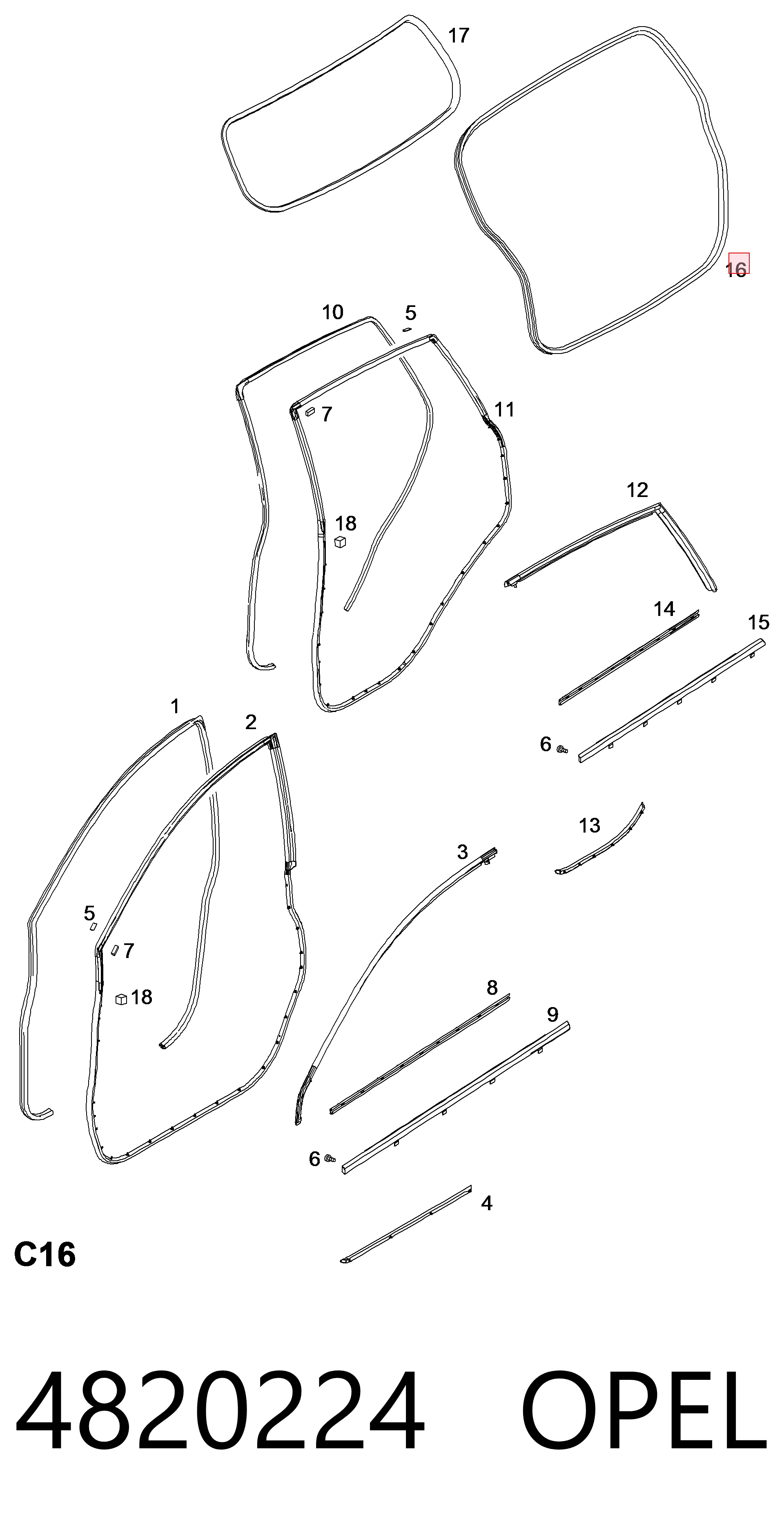  Opel 95910104 ціна, від 15.58 USD