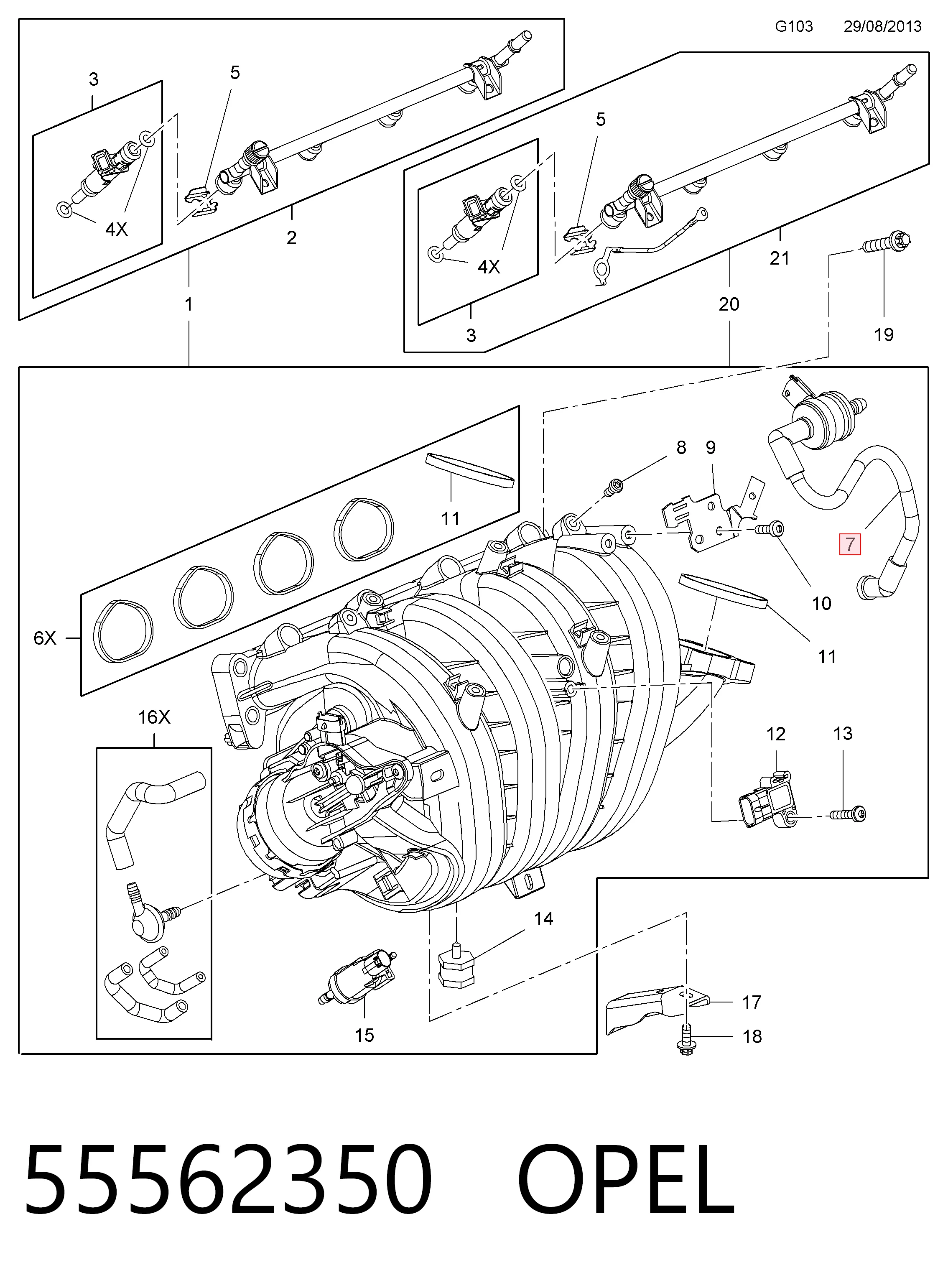 Купити 55562350 Fiat/Alfa/Lancia 