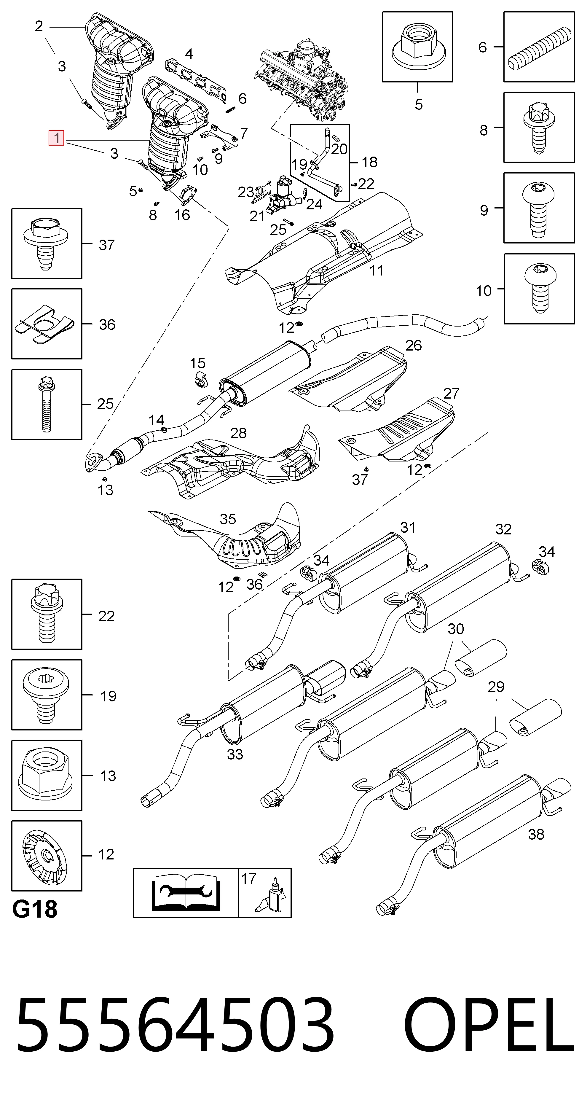 55564503 Opel