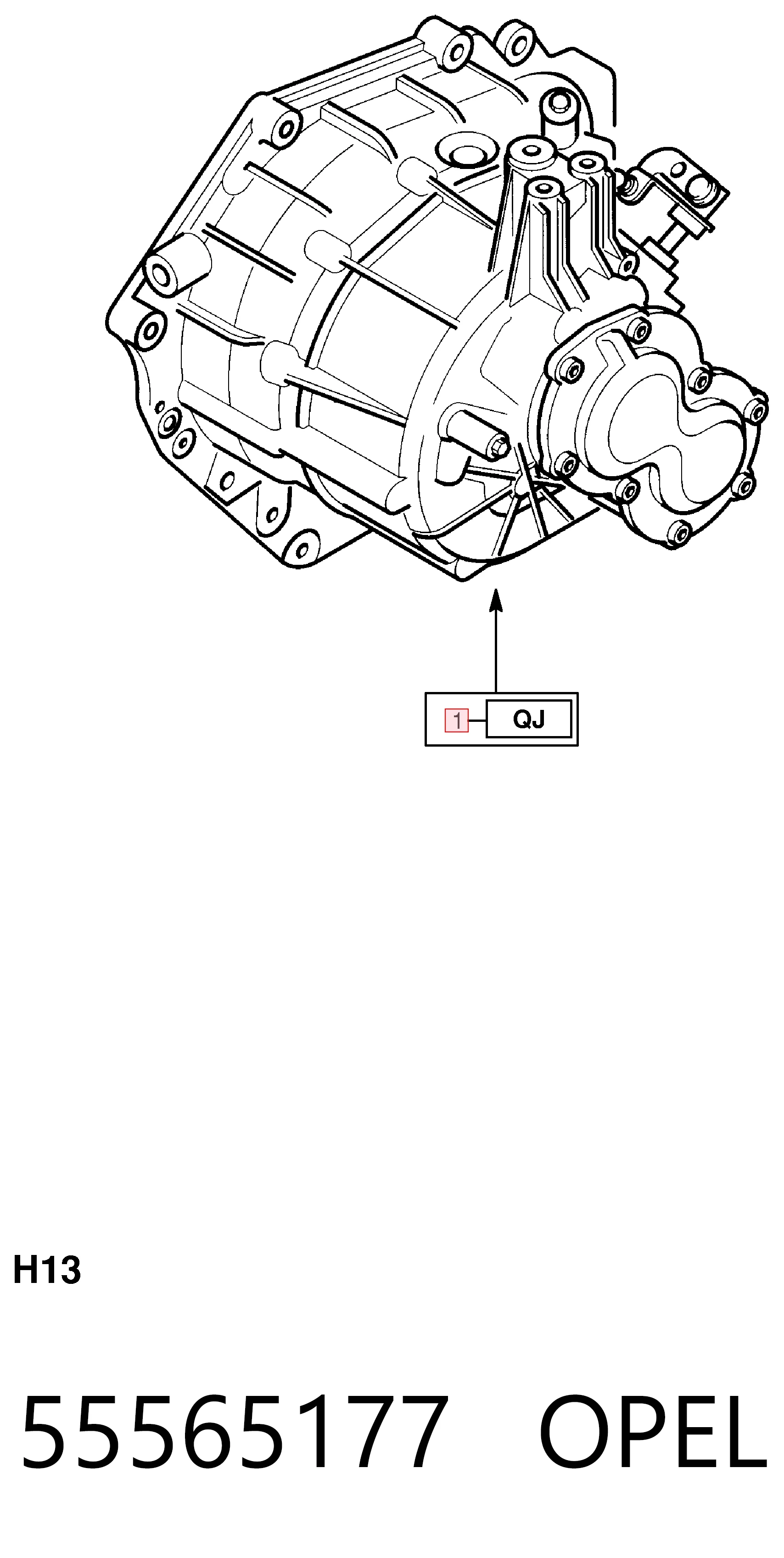 МКП в зборі Fiat/Alfa/Lancia 55579098 ціна, від 34.03 USD