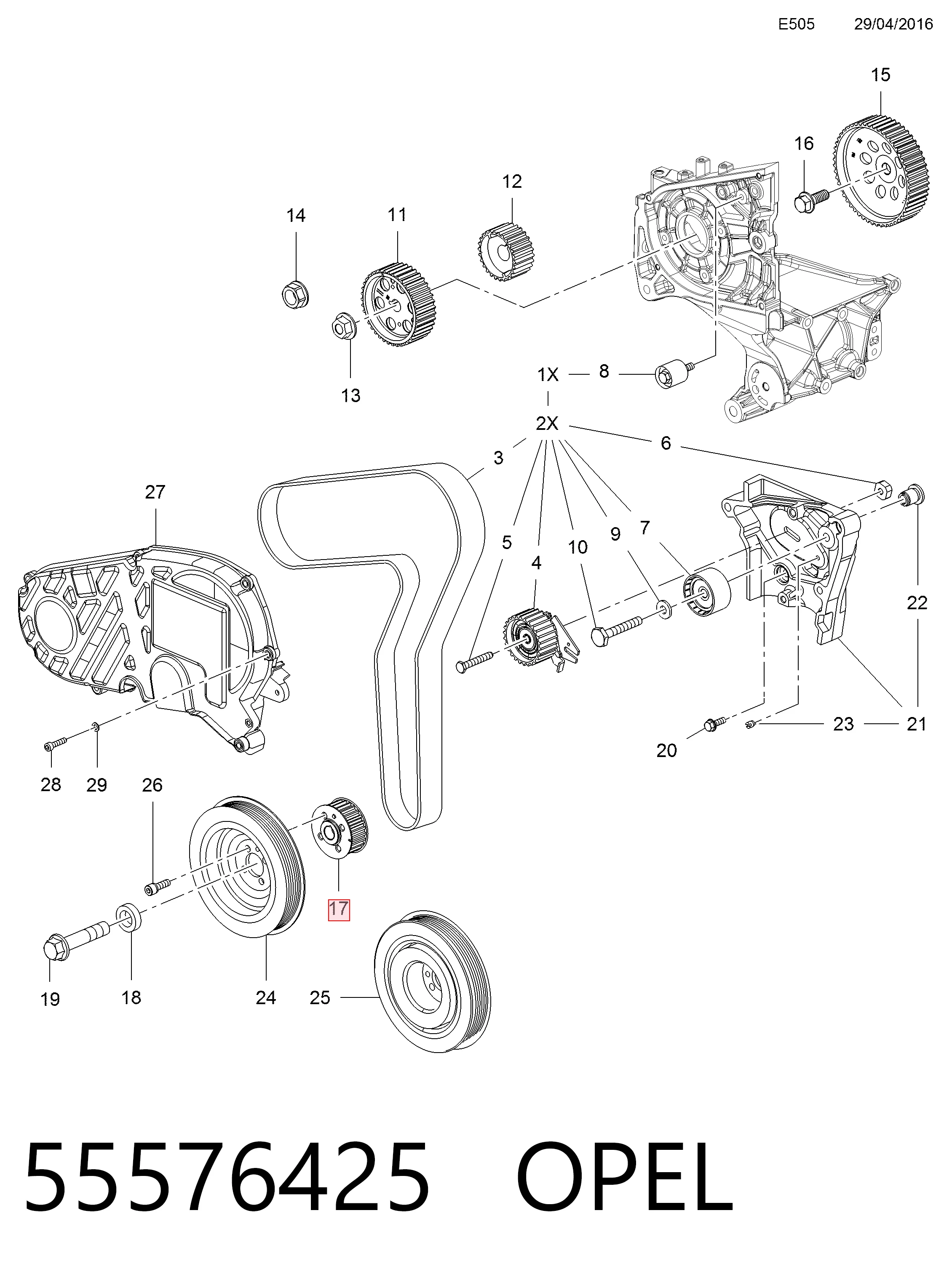 55576425 Peugeot/Citroen 