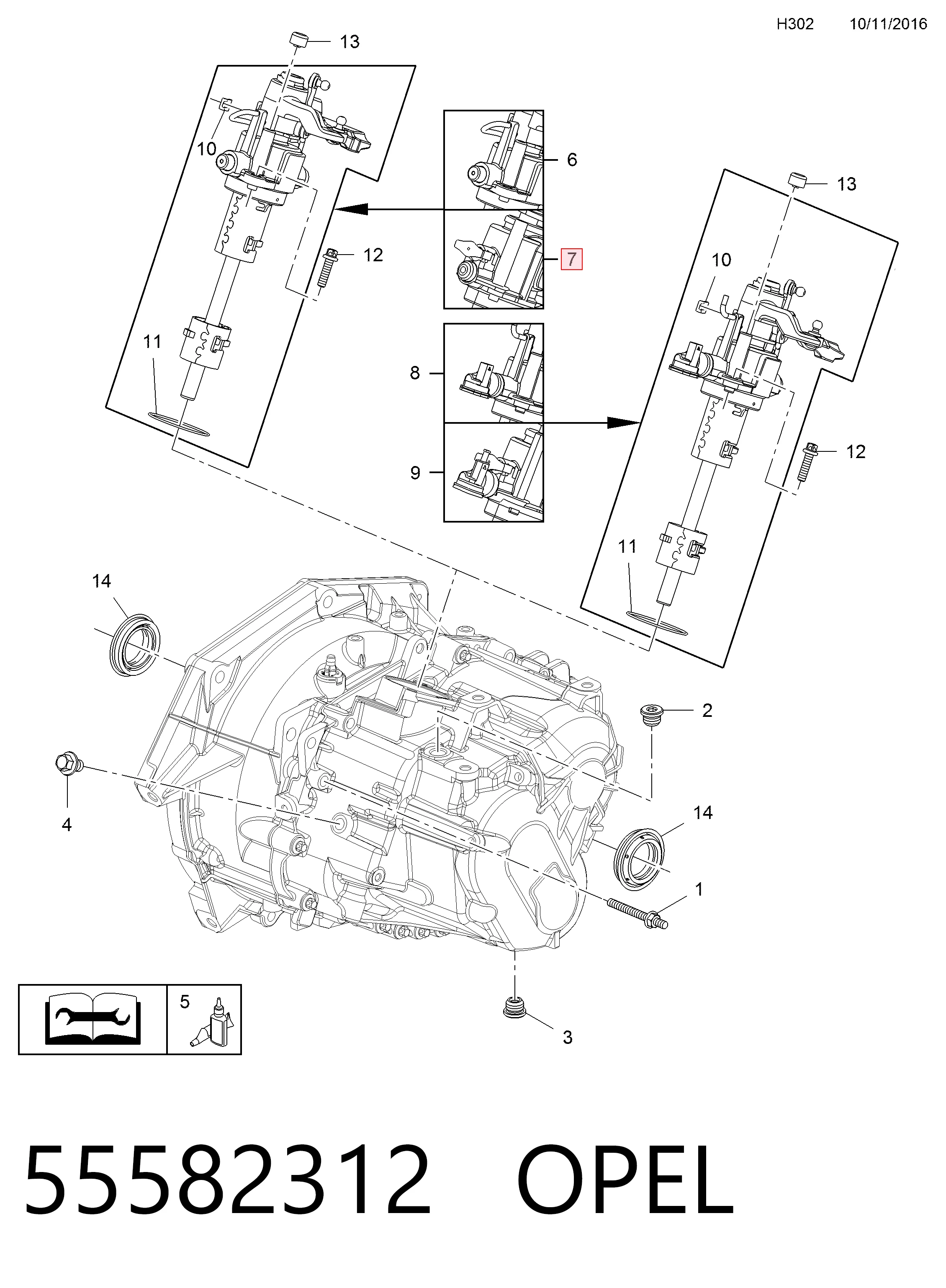 55582312 Opel