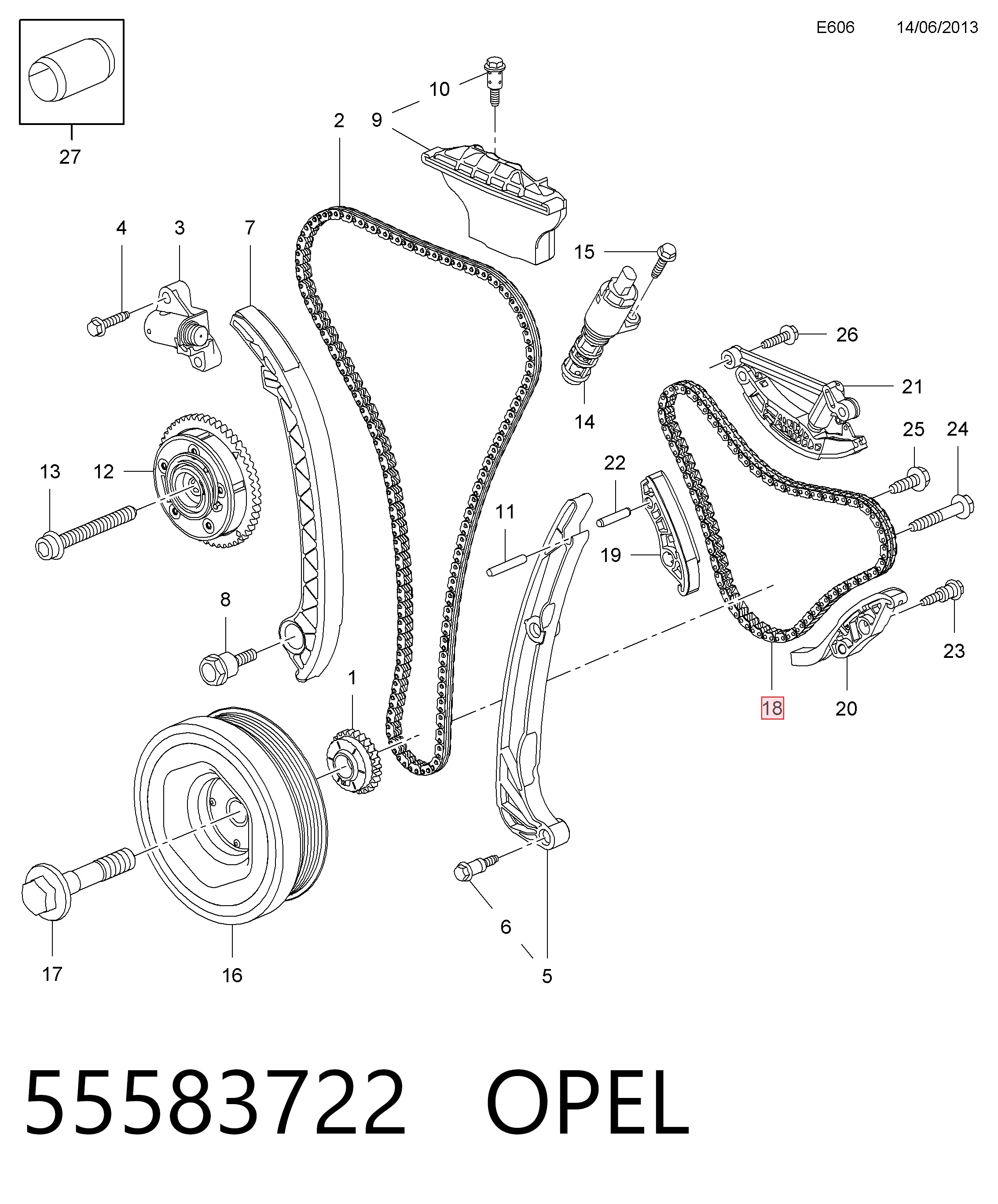  General Motors 55583722 ціна, від 67.22 USD