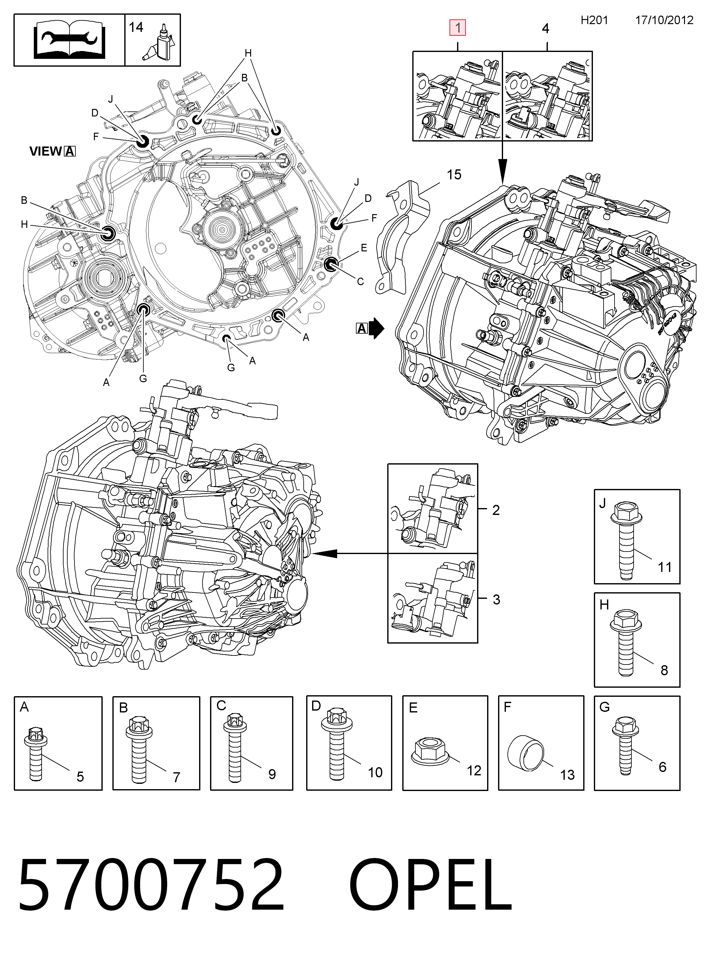 КПП в зборі General Motors 95518576