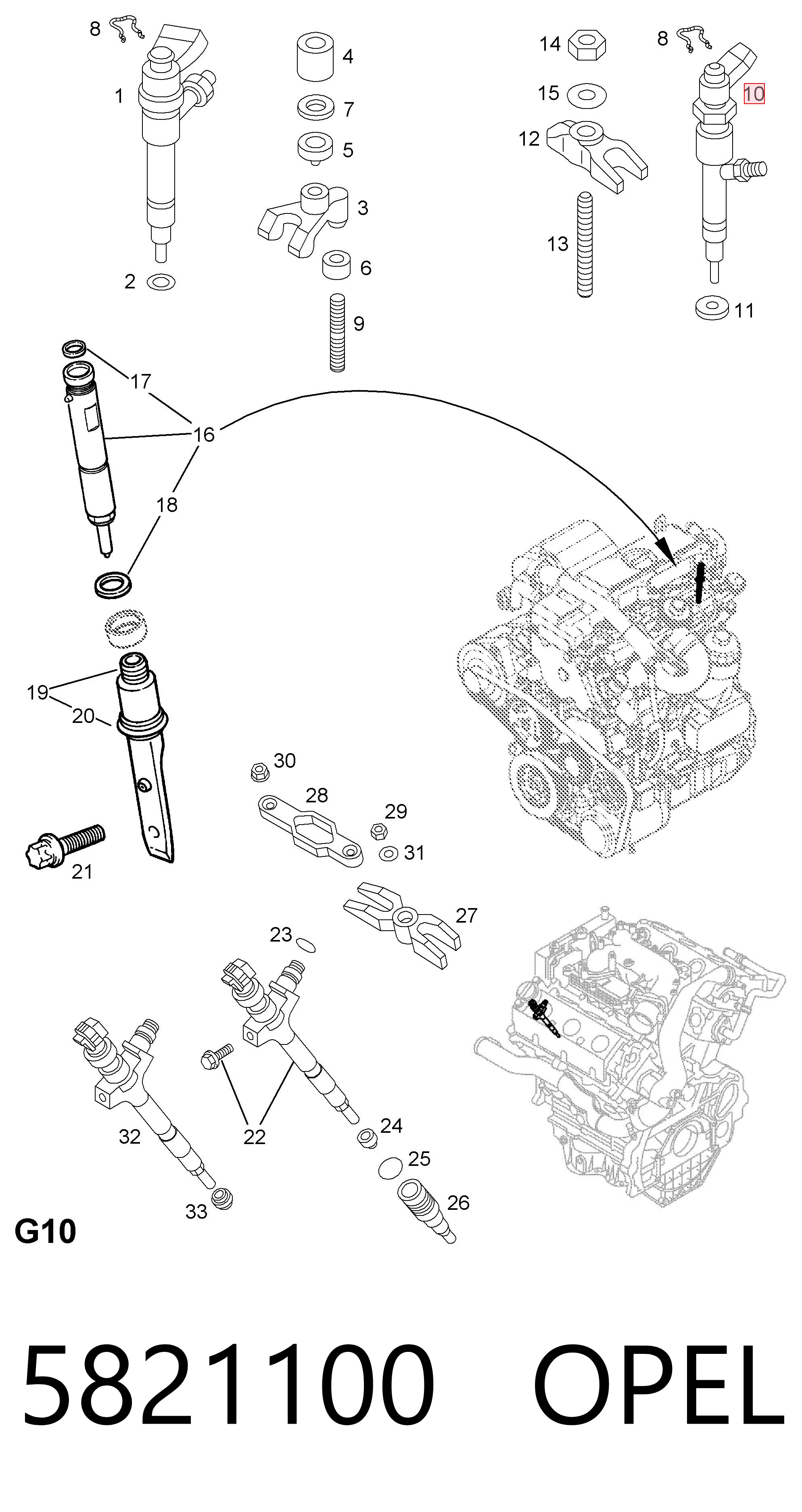 Паливні форсунки 445110159 Bosch