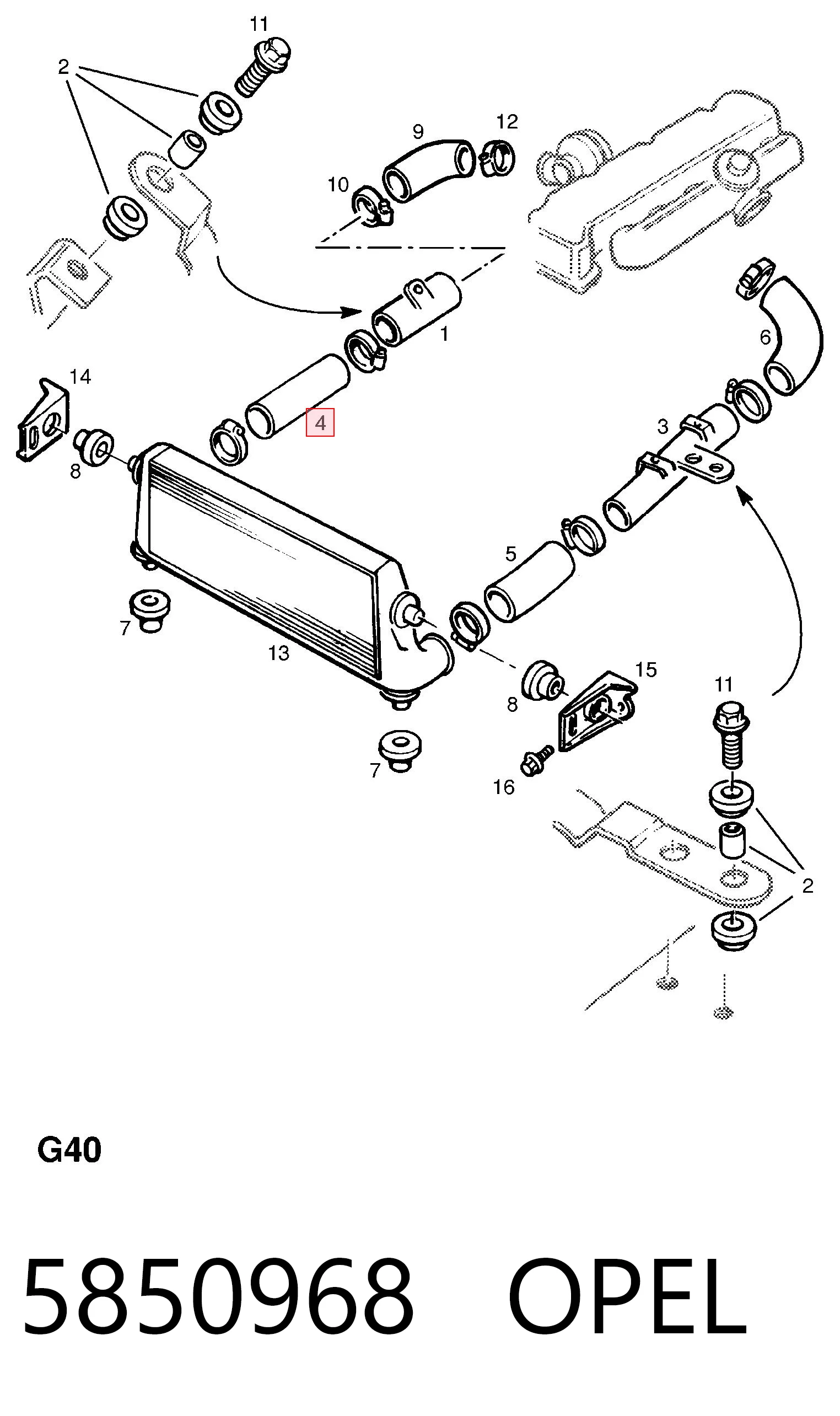 5850968 Opel 