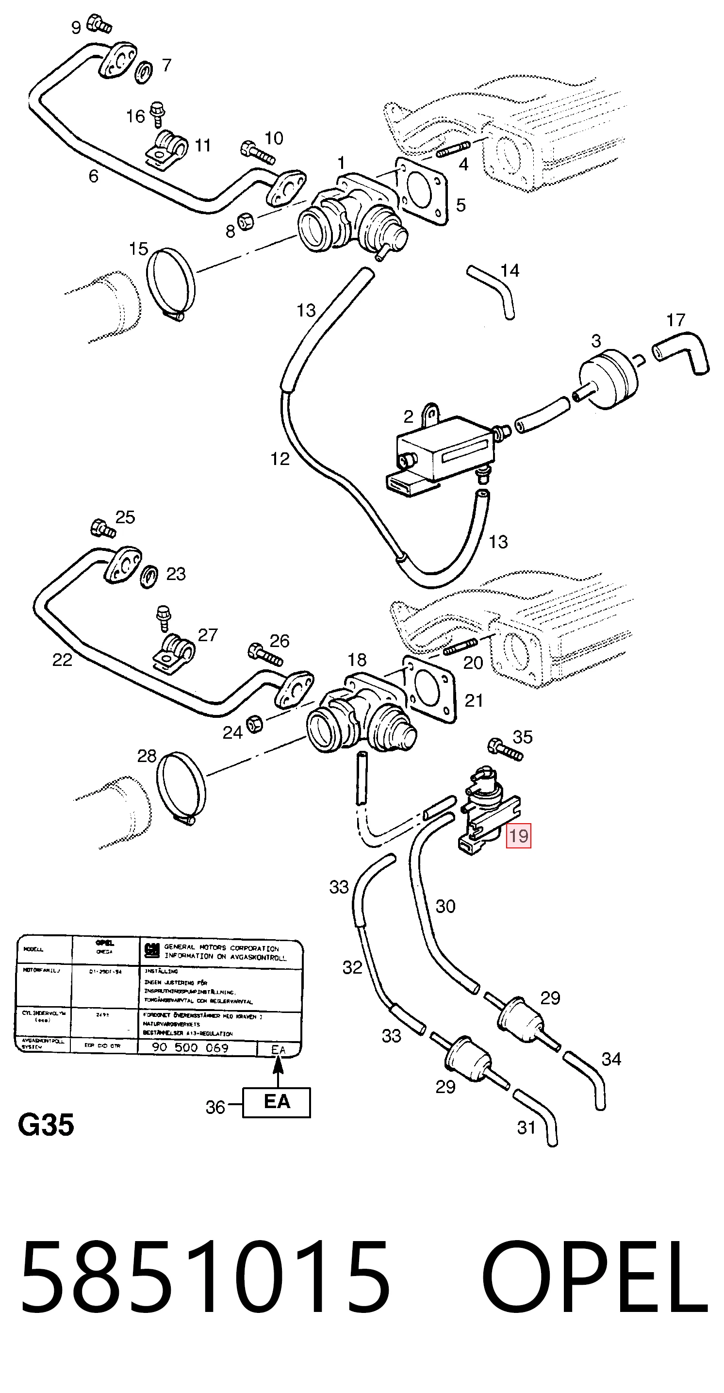 Перетворювач тиску (соленоїд) наддуву / EGR Britpart STC4198
