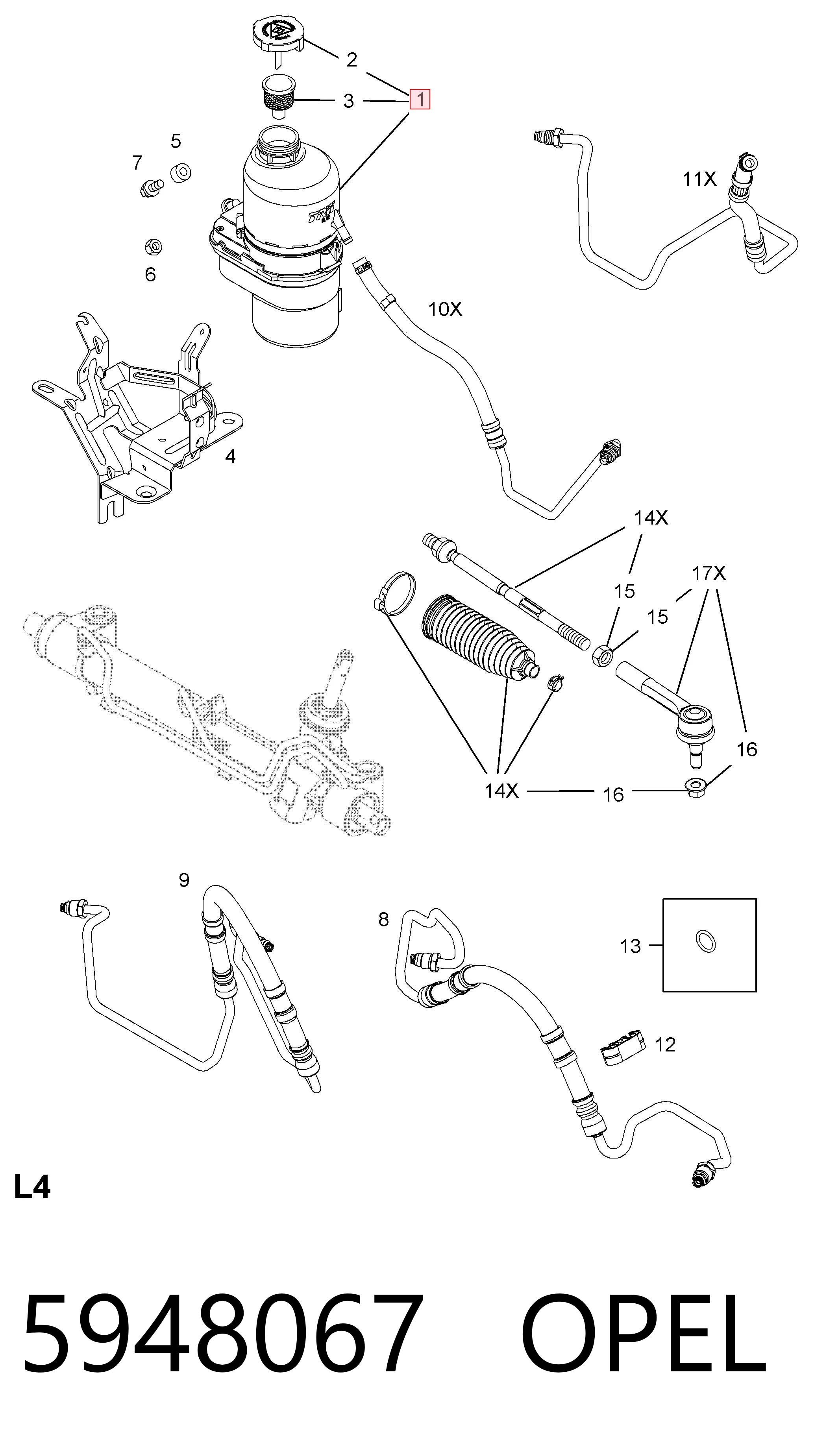 Насос ГУР G3011 Motorherz