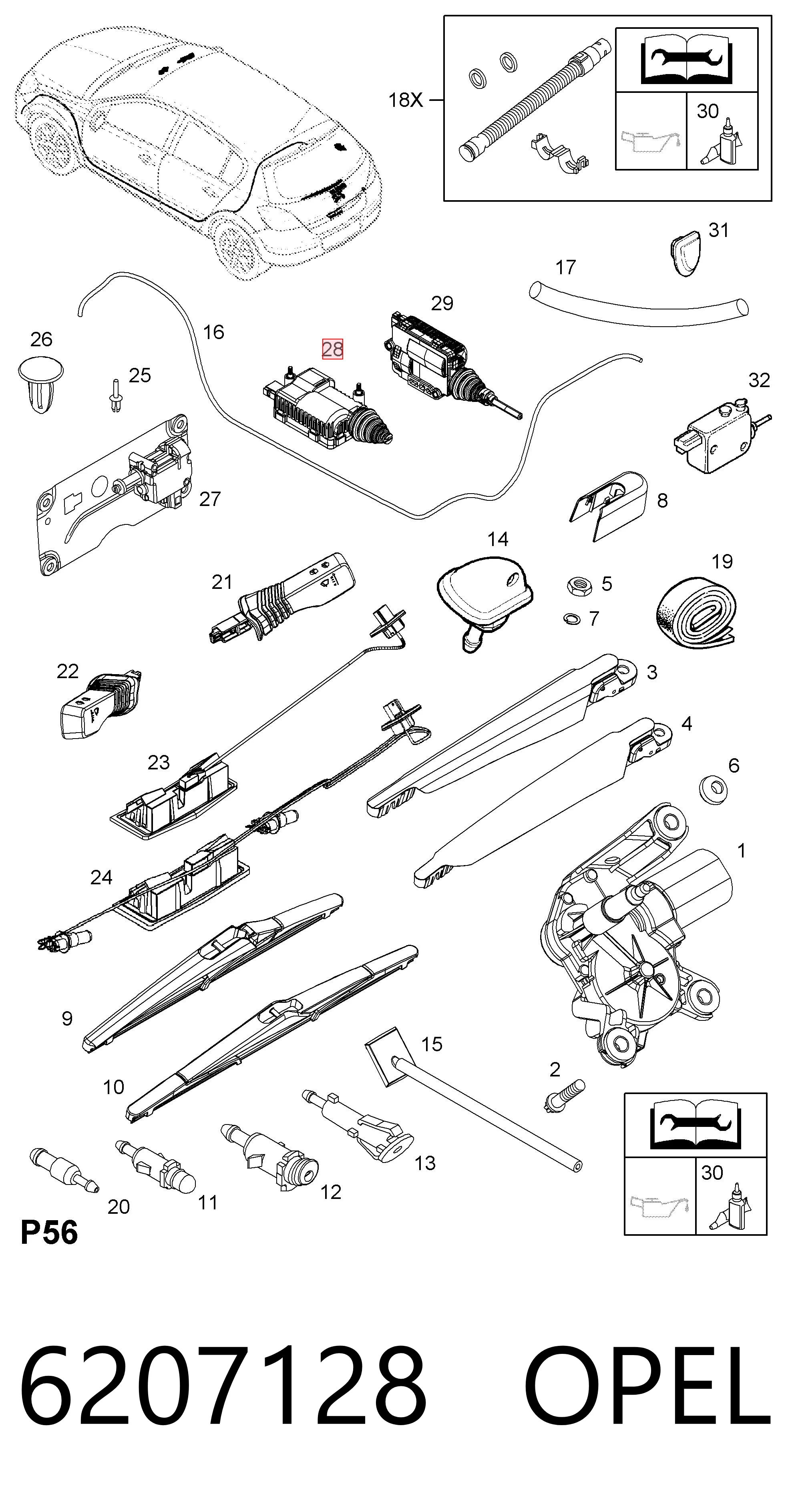 6207128 Opel 