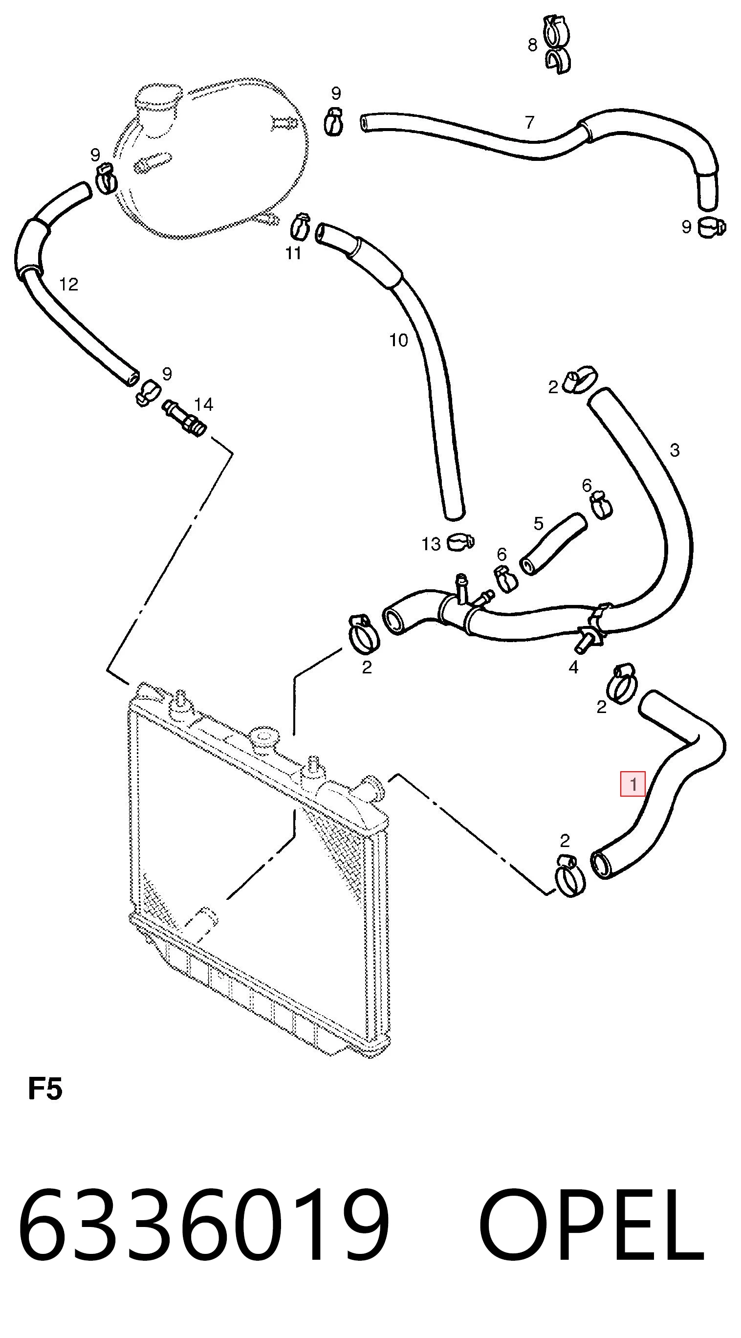 6336019 Opel 