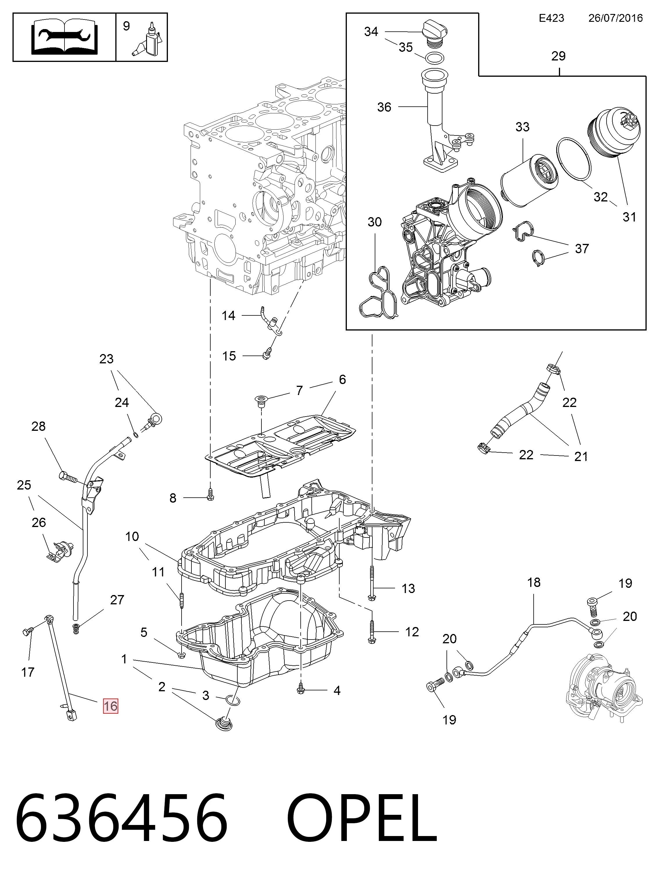 55283520 Fiat/Alfa/Lancia Ланцюг ГРМ, комплект