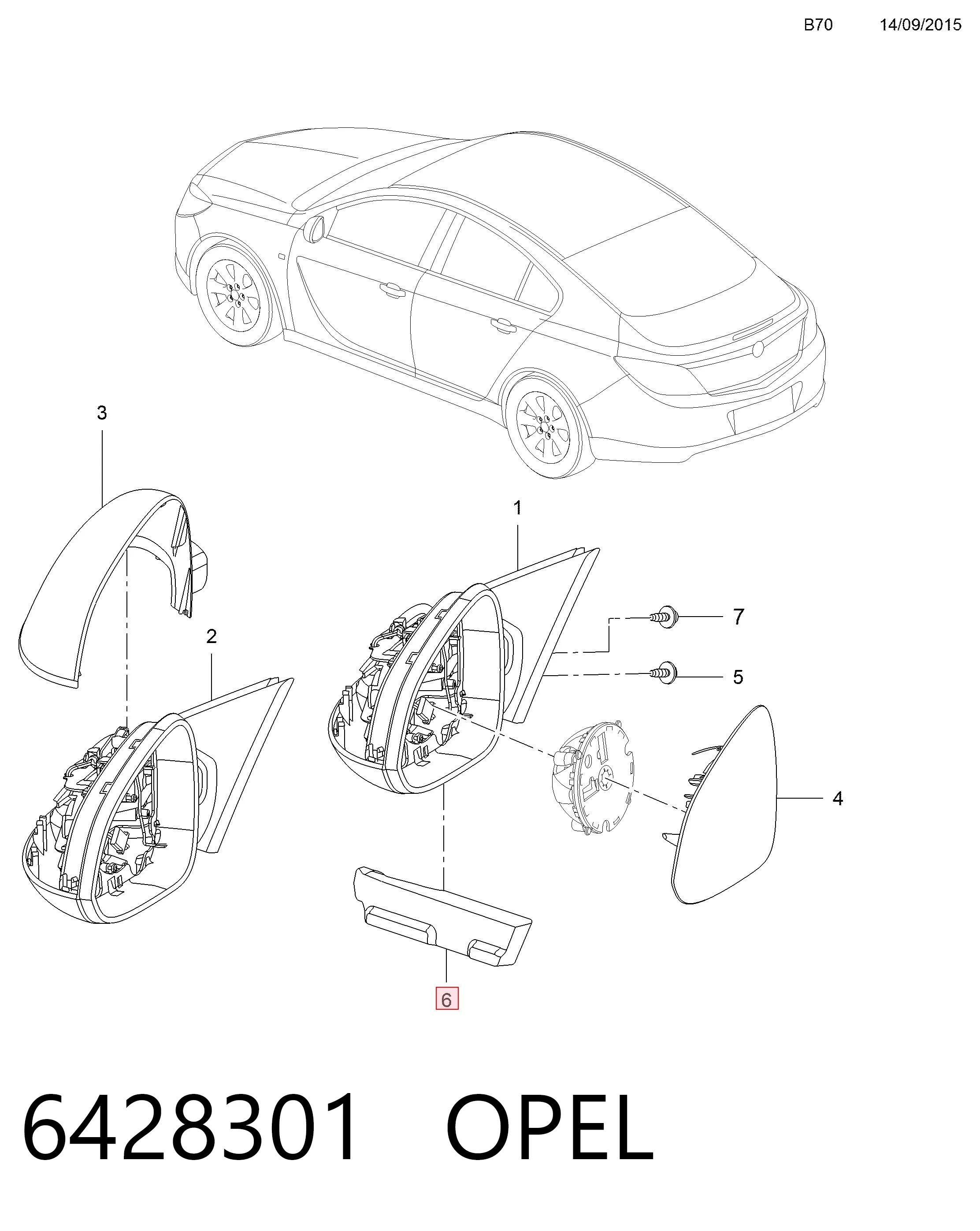 6428301 Opel