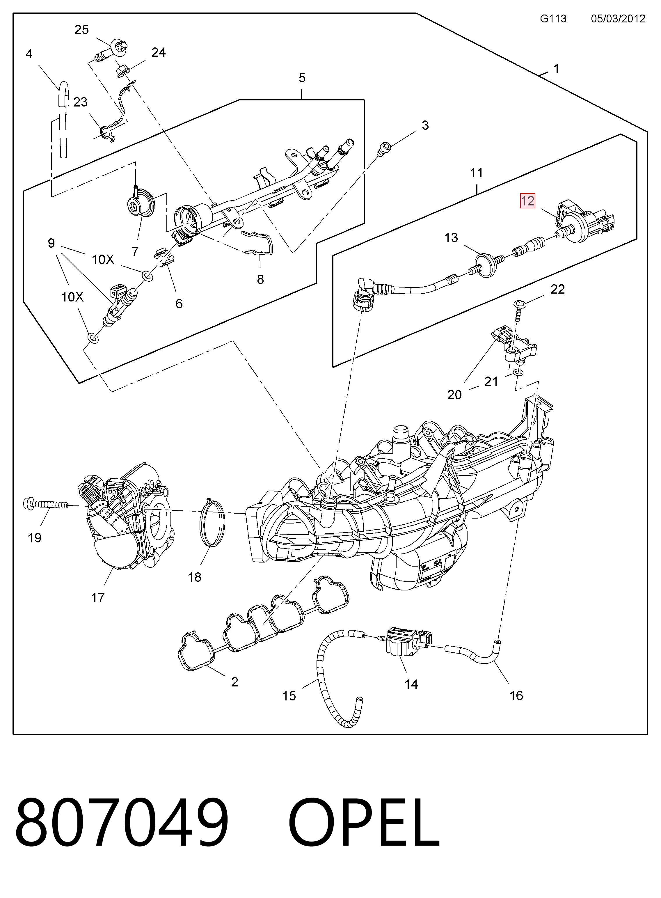 Клапан вентиляції бензобака Bosch 280142504 ціна, від 27.79 USD