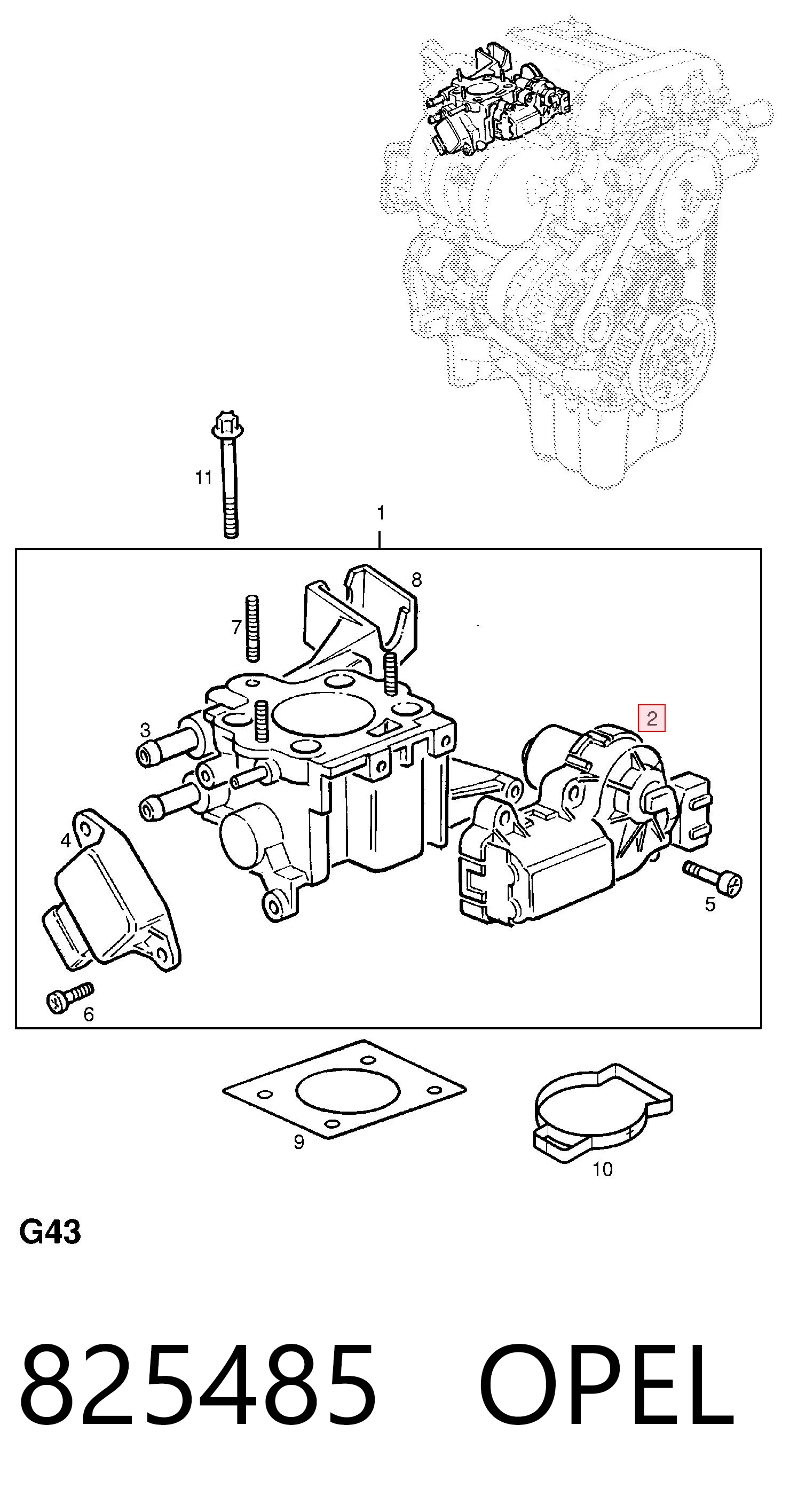 825485 Opel РХХ