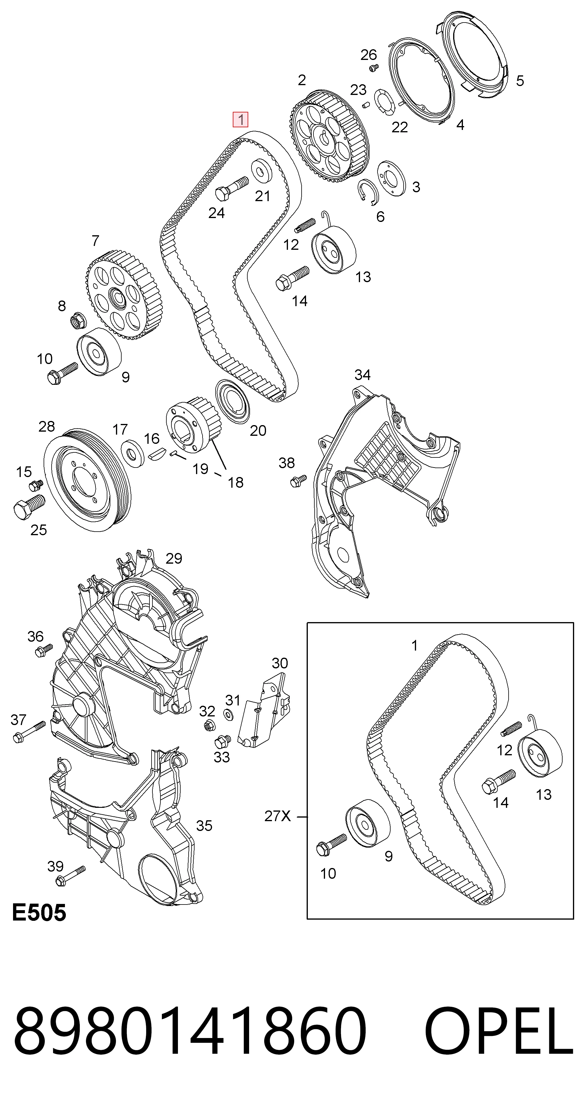 Купити TP209 Transpart Ремінь газорозподільного механізму